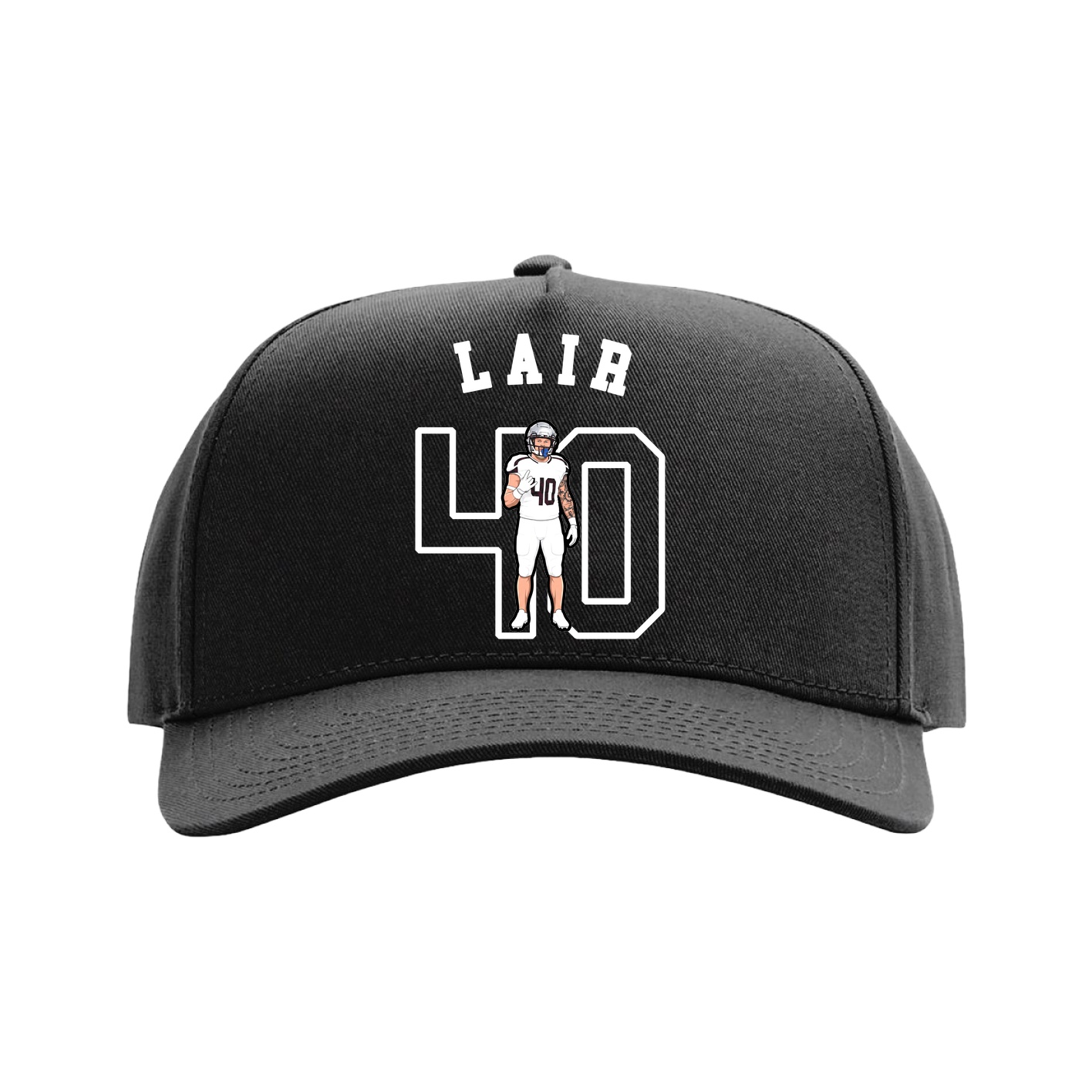 Full Fabric Five-Panel Champ Cap