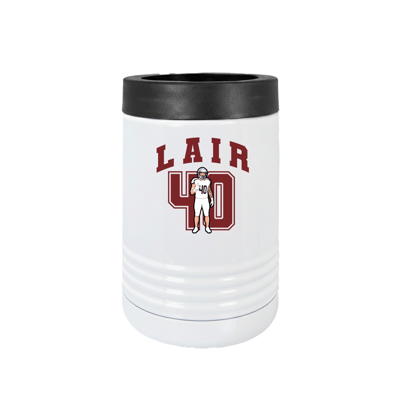 Beverage Holder — Number in White