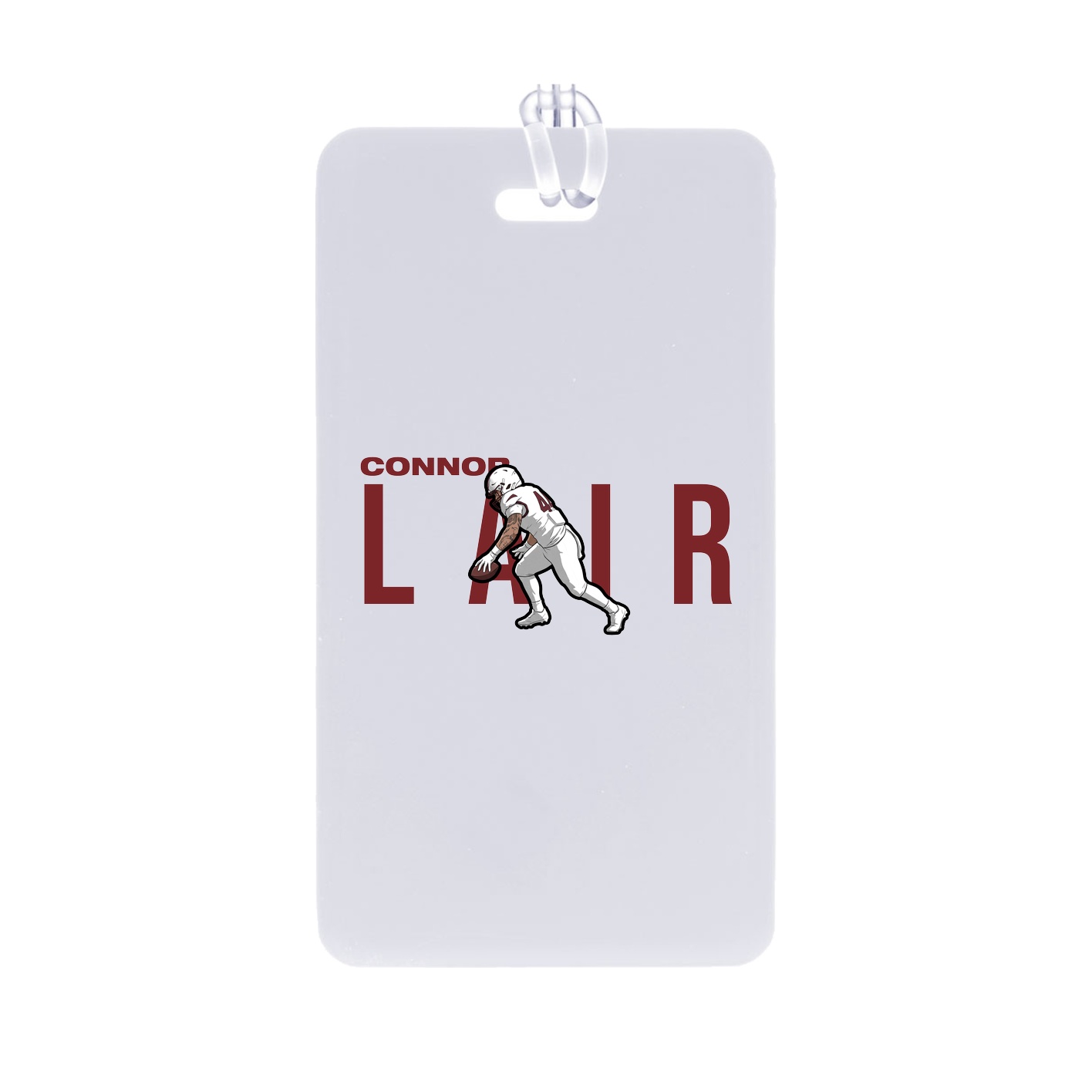 Bag Tag — Player Name in Classic