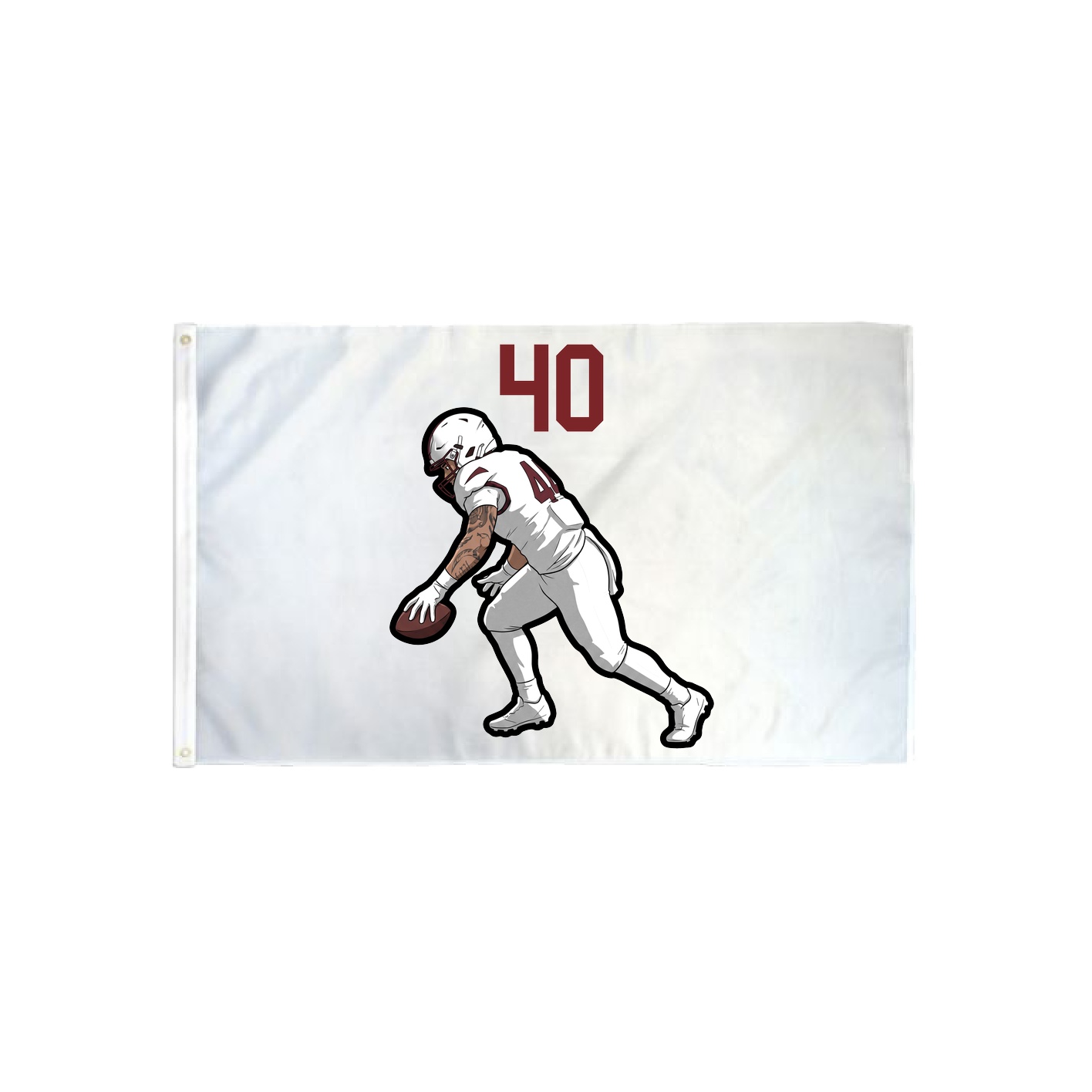 3x5 Flag — Number Top in Classic