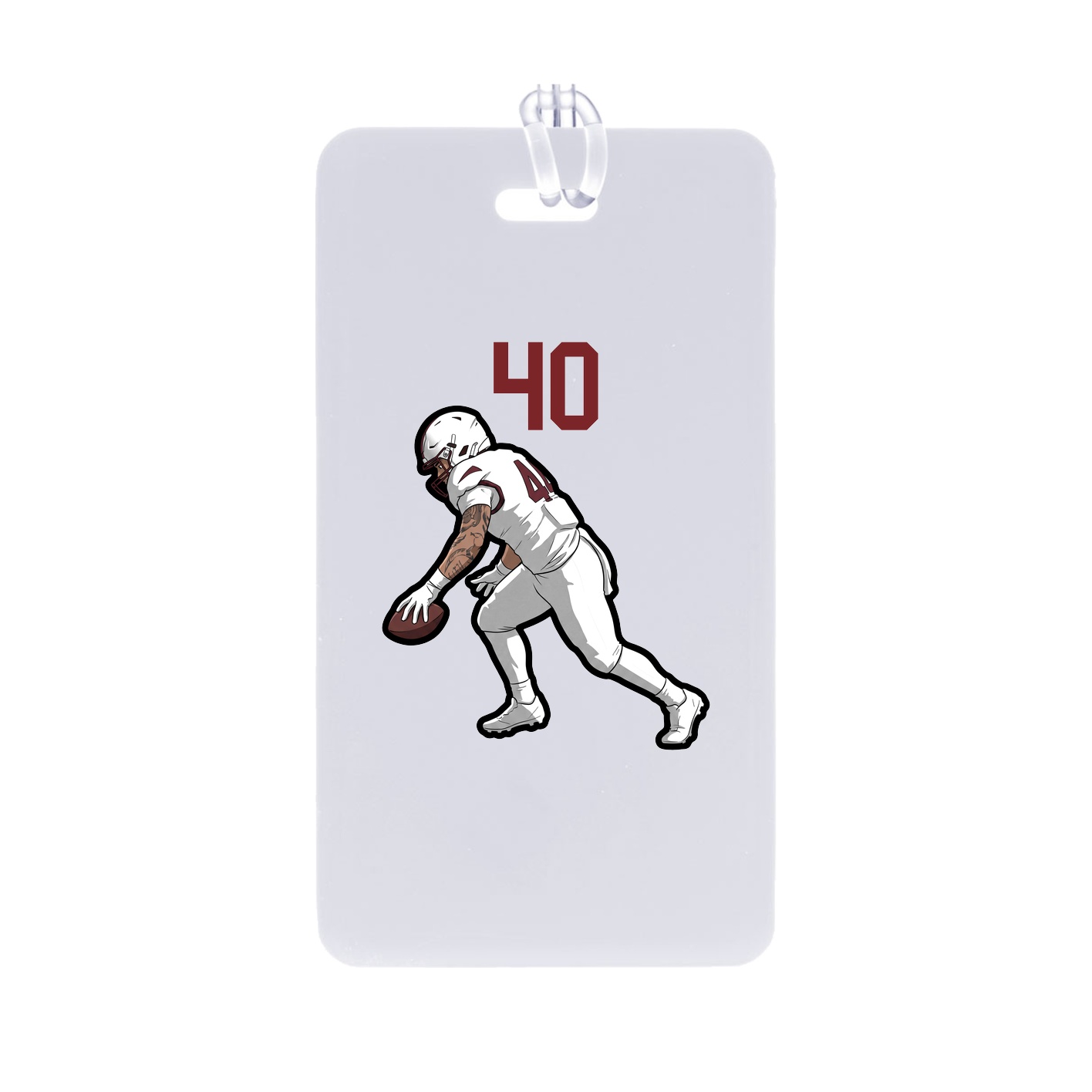 Bag Tag — Number Top in Classic