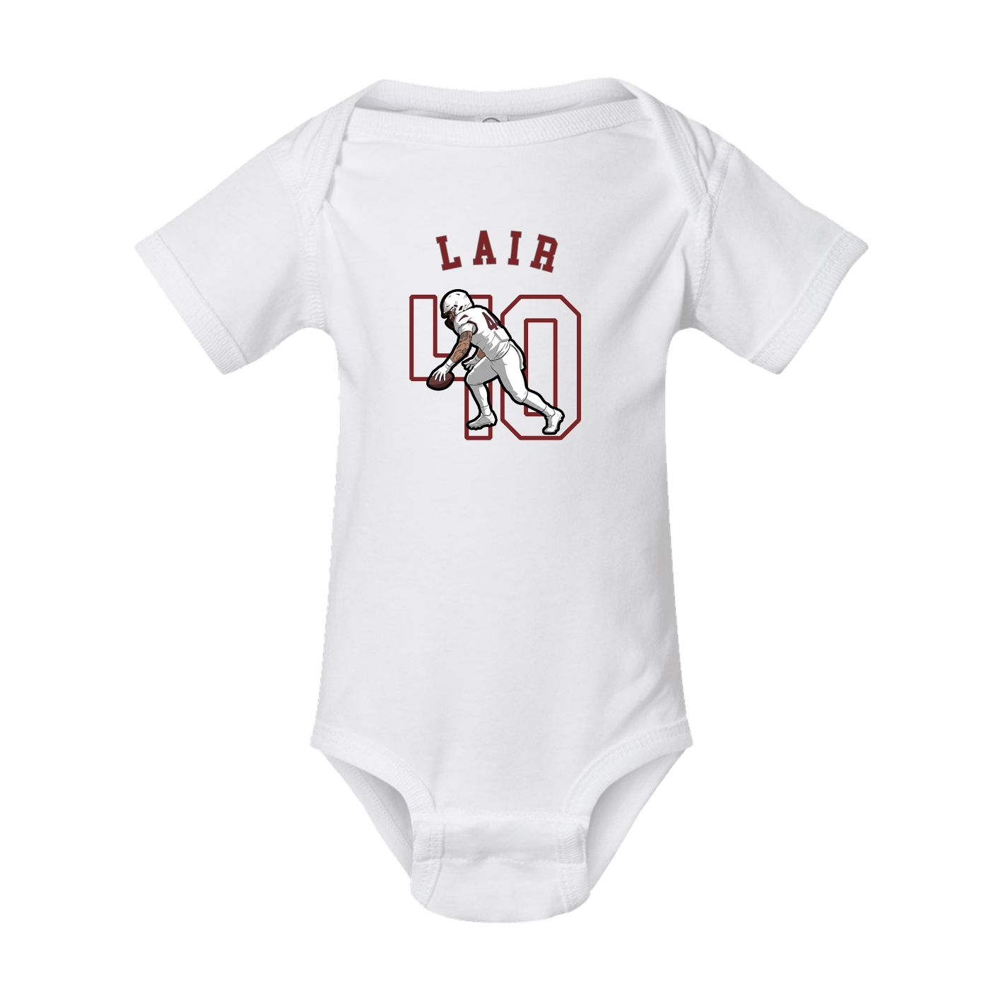 Baby Onesie — Shirsey Arch in White