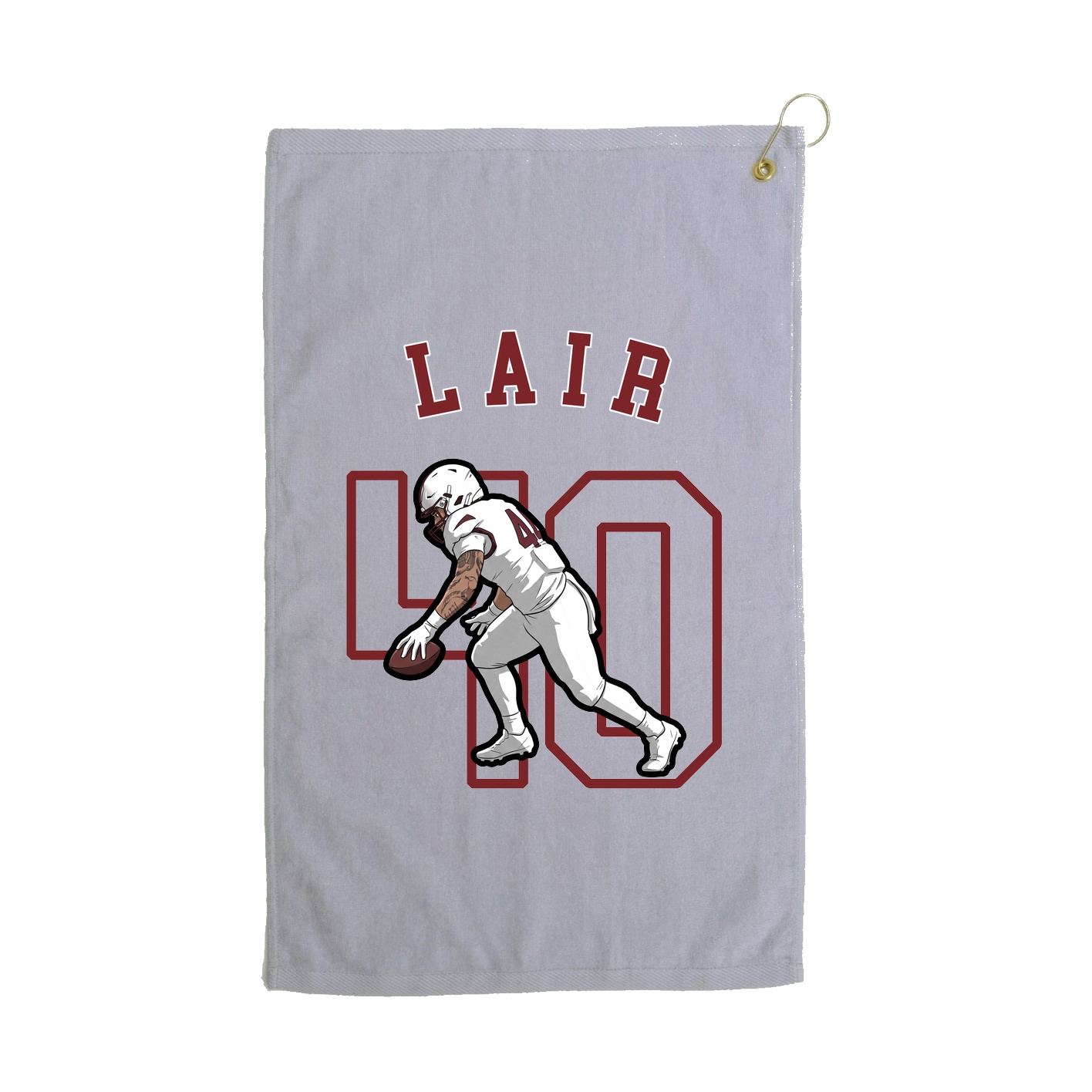 Golf Towel — Shirsey Arch in Grey