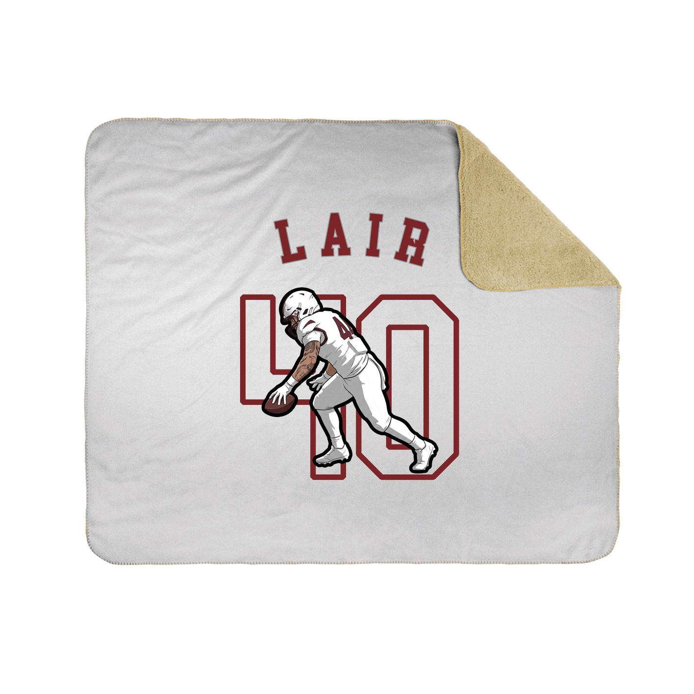 Throw Blanket — Shirsey Arch in White