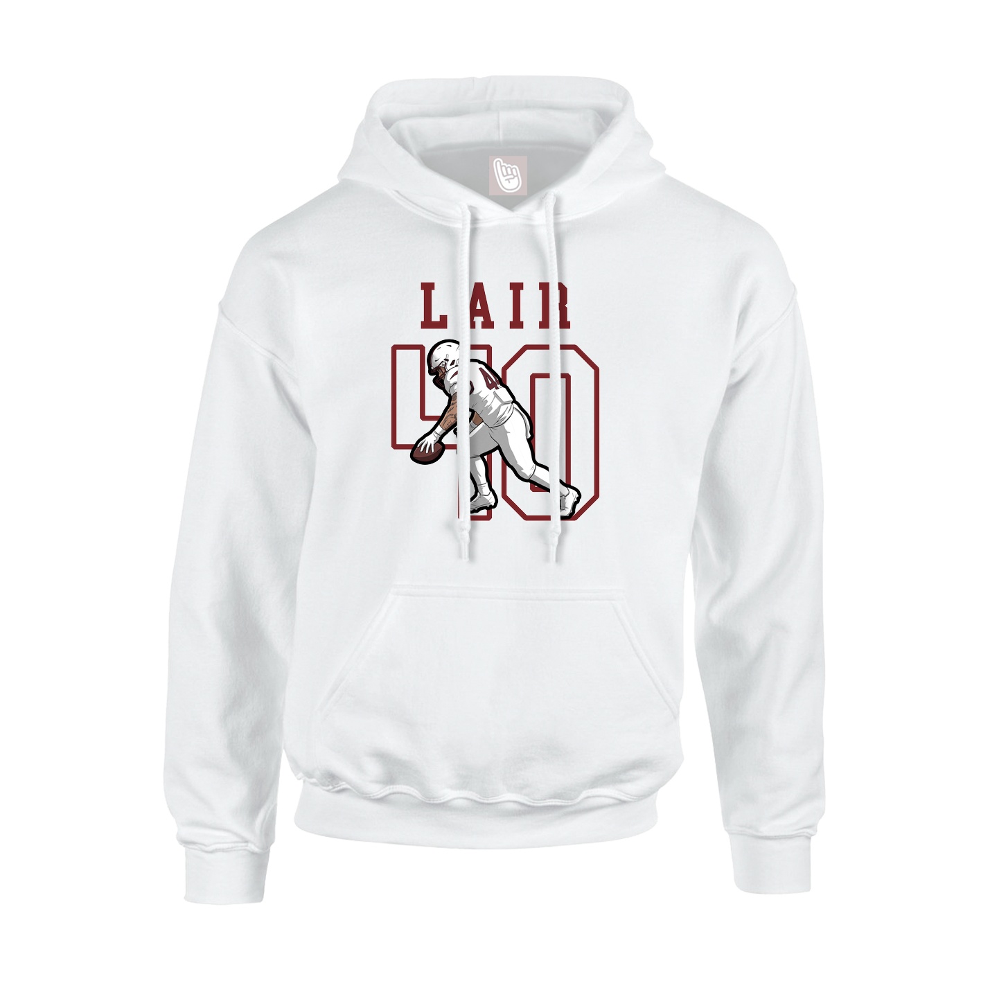 Youth Hoodie — Shirsey in White