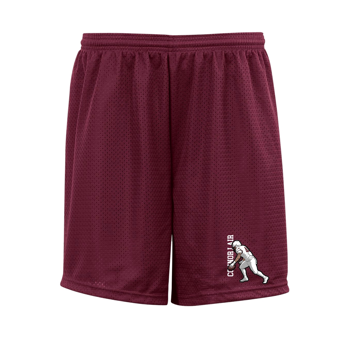Shorts — Name Vertical in Cardinal