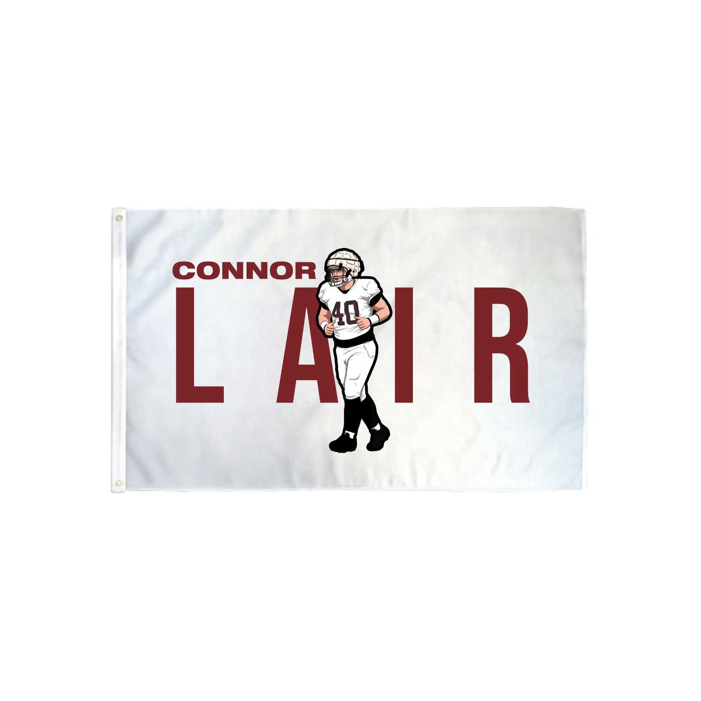 3x5 Flag — Player Name in Classic