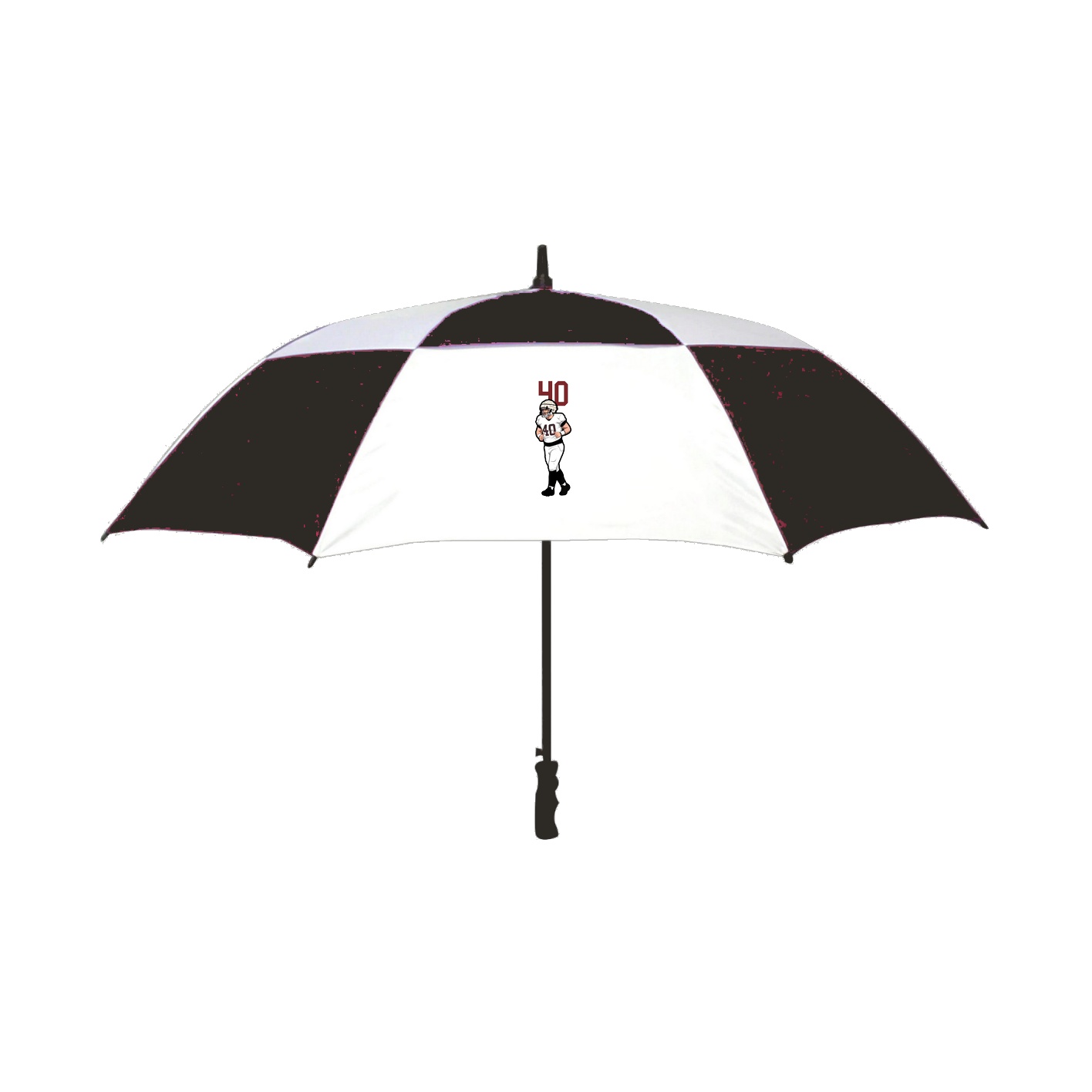 Golf Umbrella — Number Top in Black
