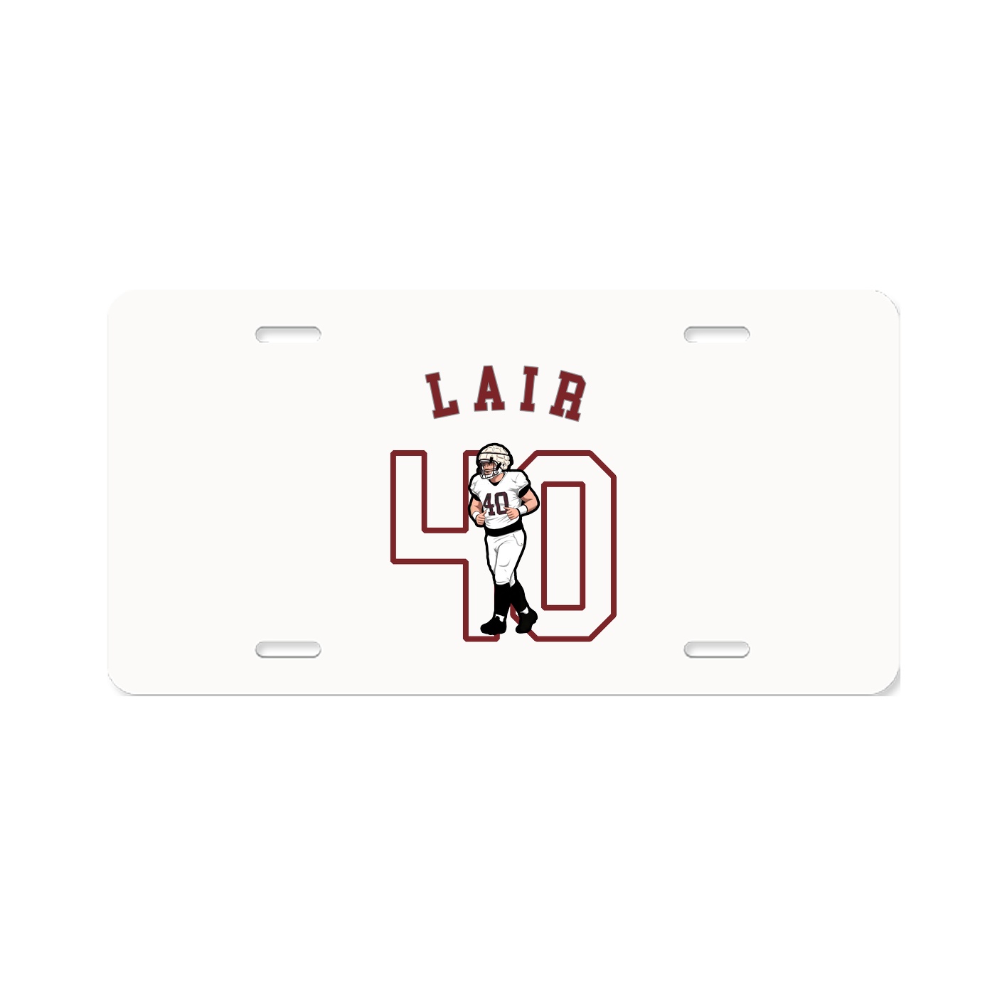 License Plate — Shirsey Arch in Classic