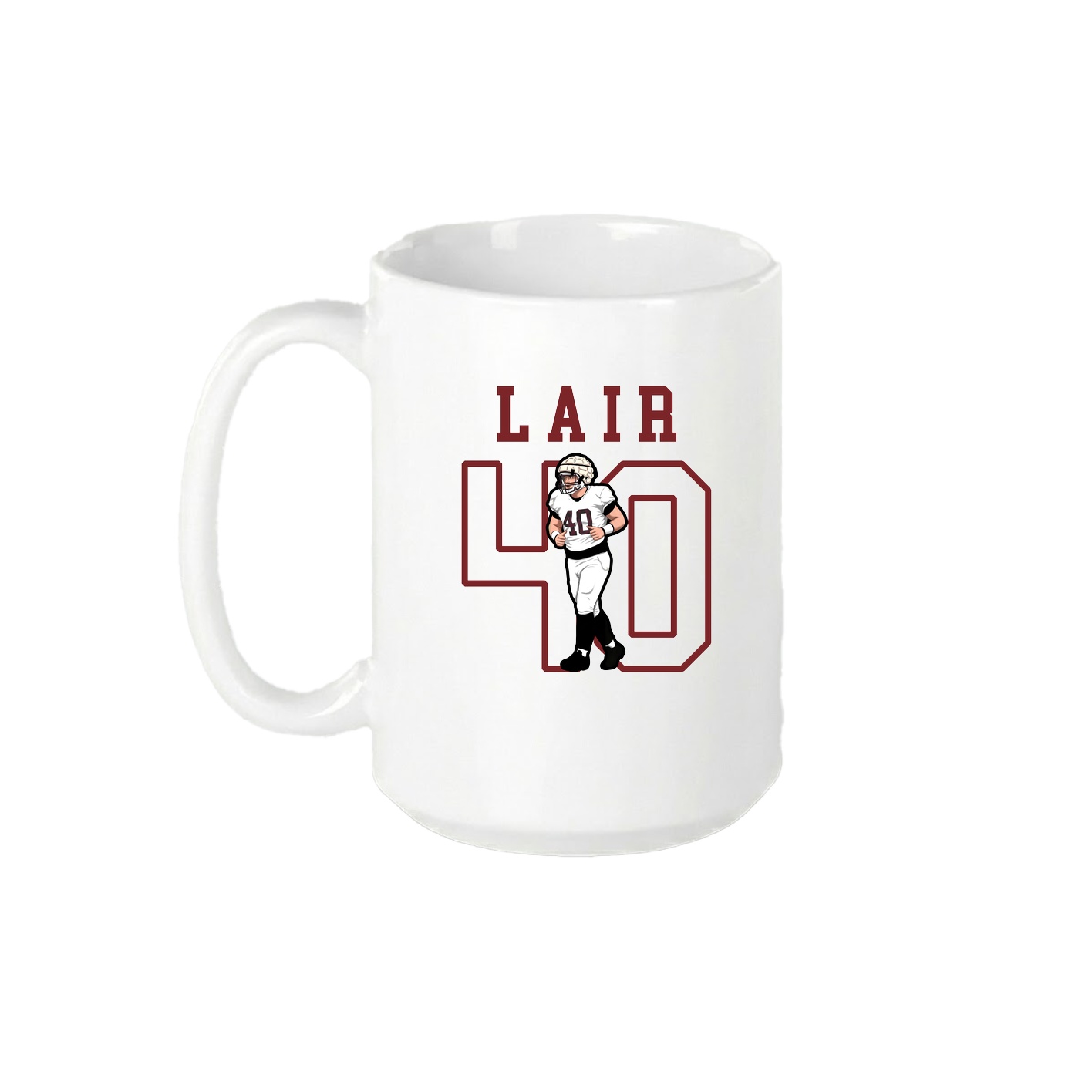 15oz Coffee Mug — Shirsey in White
