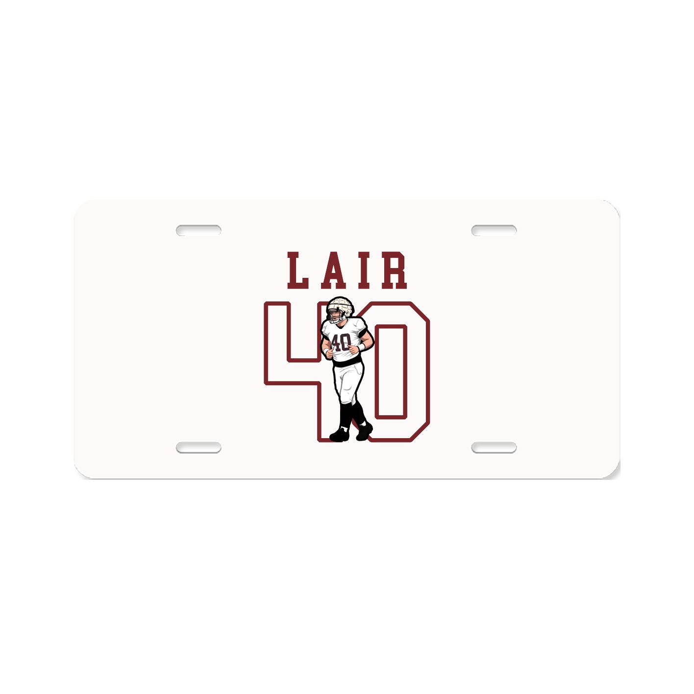 License Plate — Shirsey in Classic
