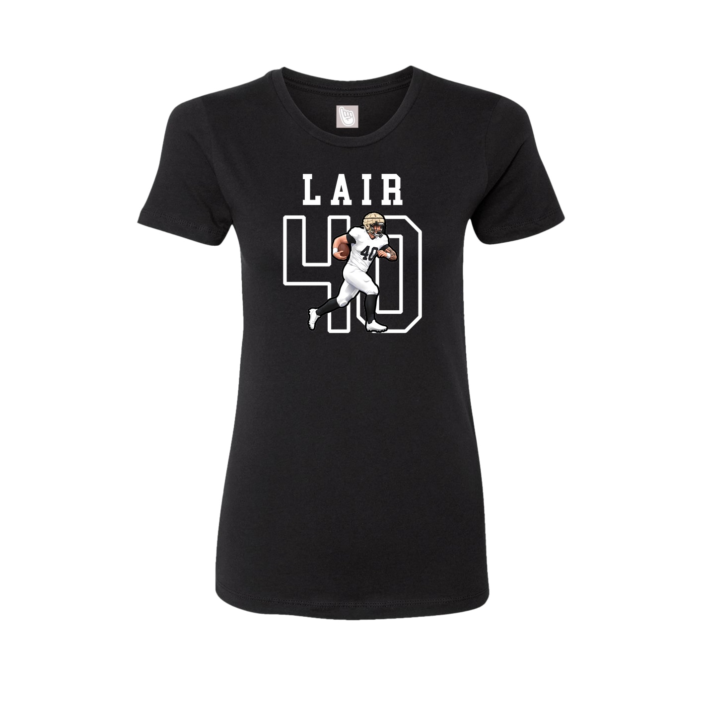 Fitted Women's Tee — Shirsey in Black