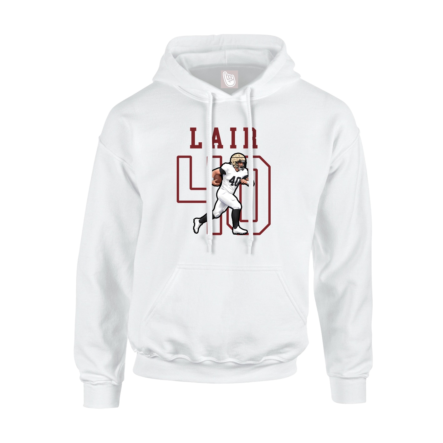 Hoodie — Shirsey in White