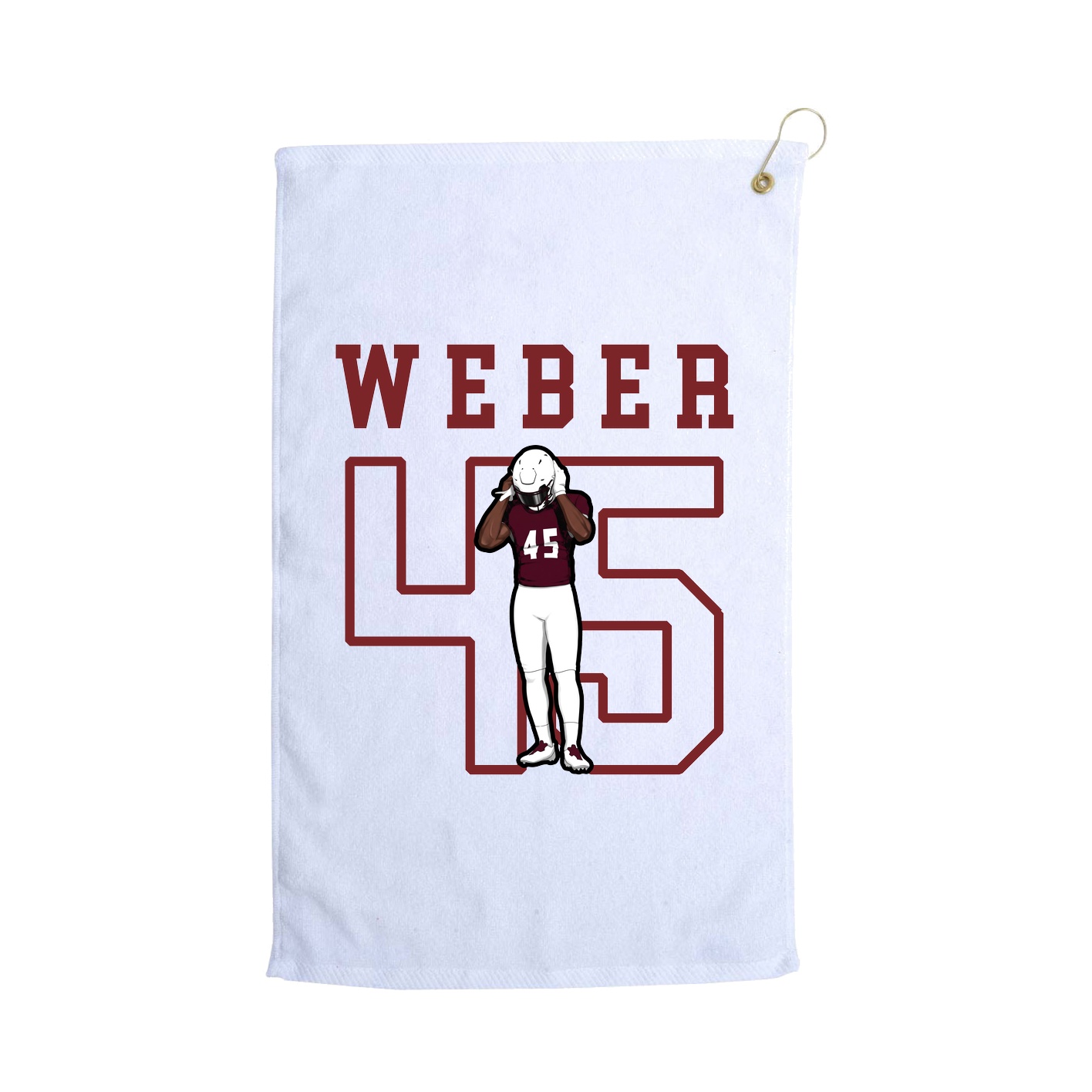 Golf Towel — Shirsey in White