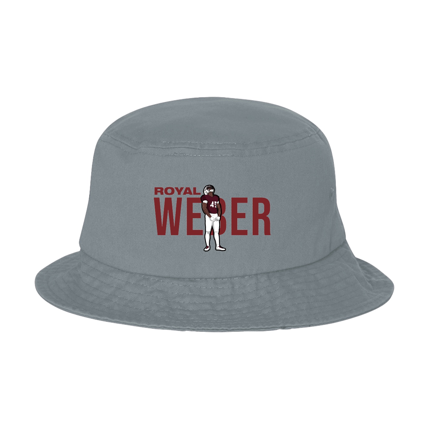 Bucket Cap — Player Name in Grey