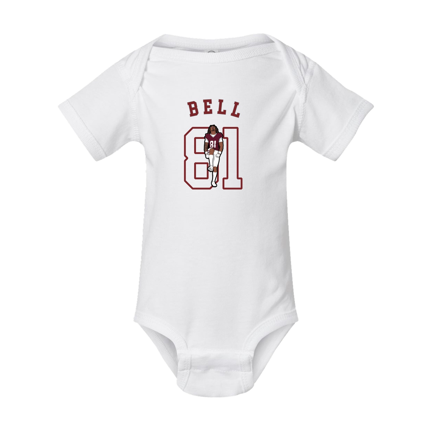 Baby Onesie — Shirsey Arch in White