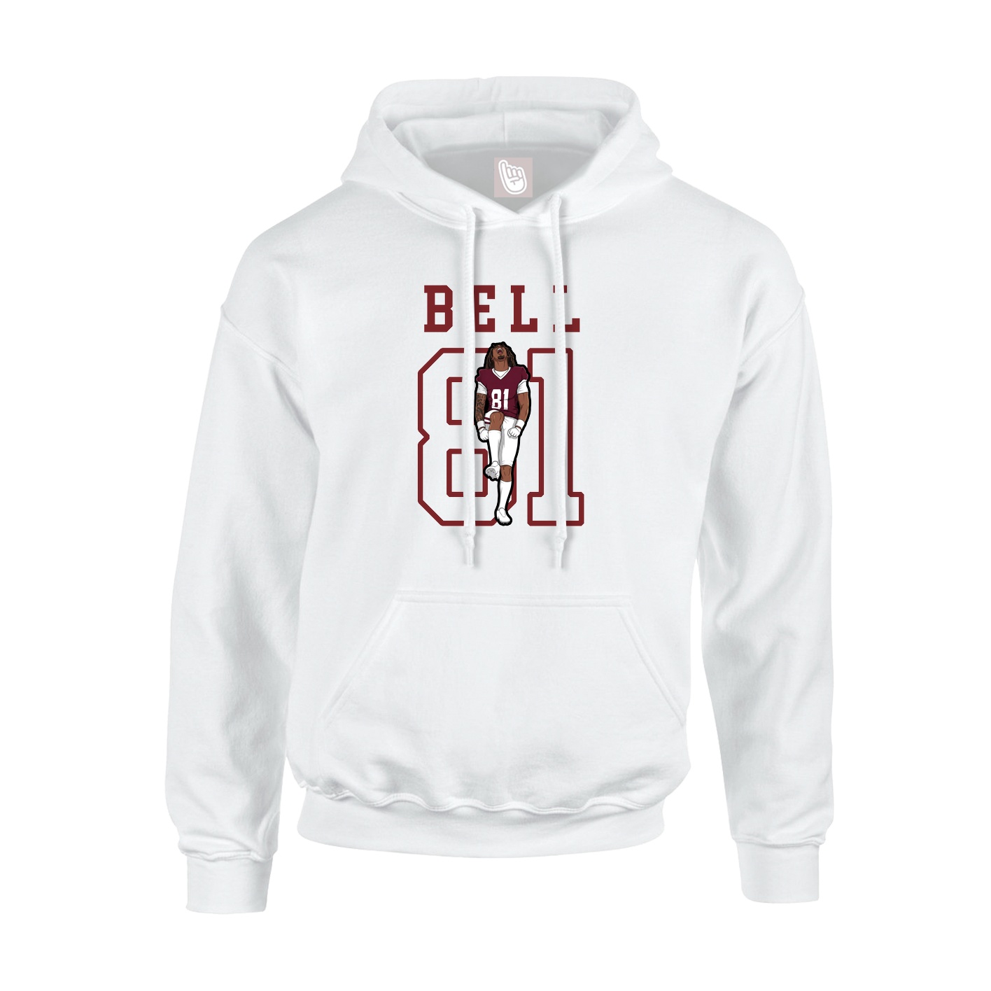 Youth Hoodie — Shirsey in White