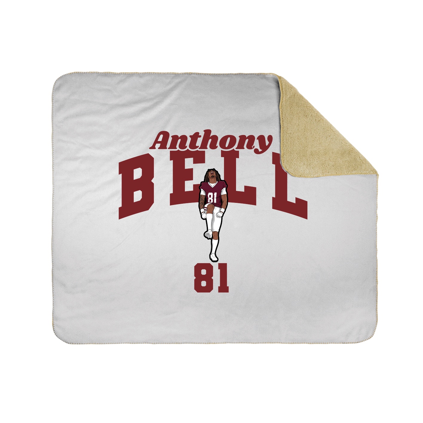 Throw Blanket — Signature Arch in White