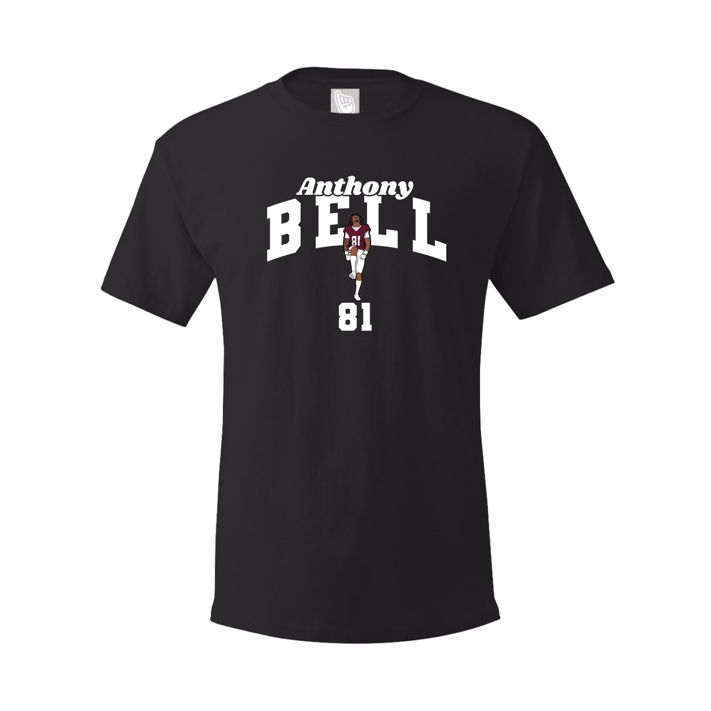 Tee — Signature Arch in Black