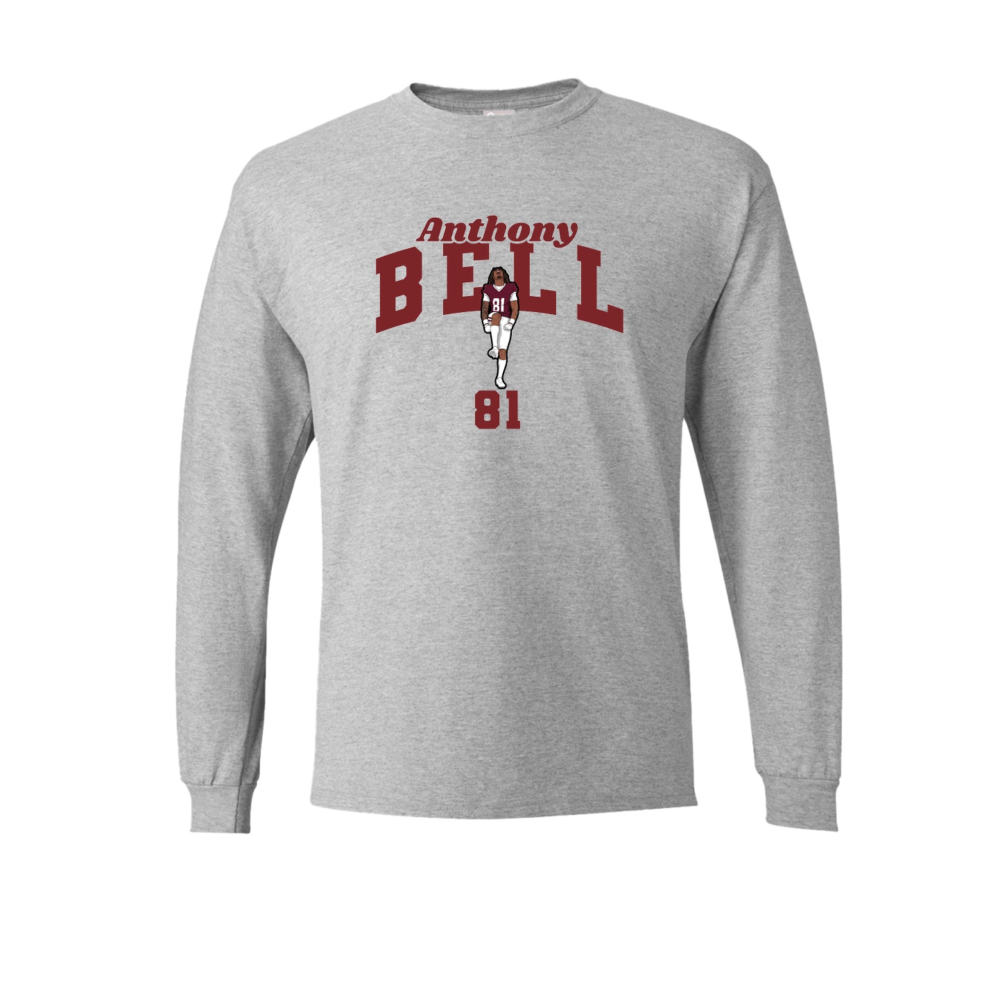 Long Sleeve Tee — Signature Arch in Grey