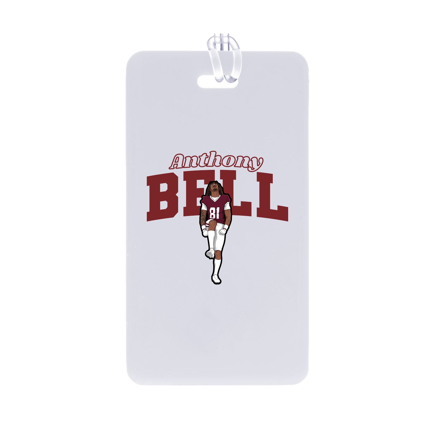 Bag Tag — Name Arch in Classic
