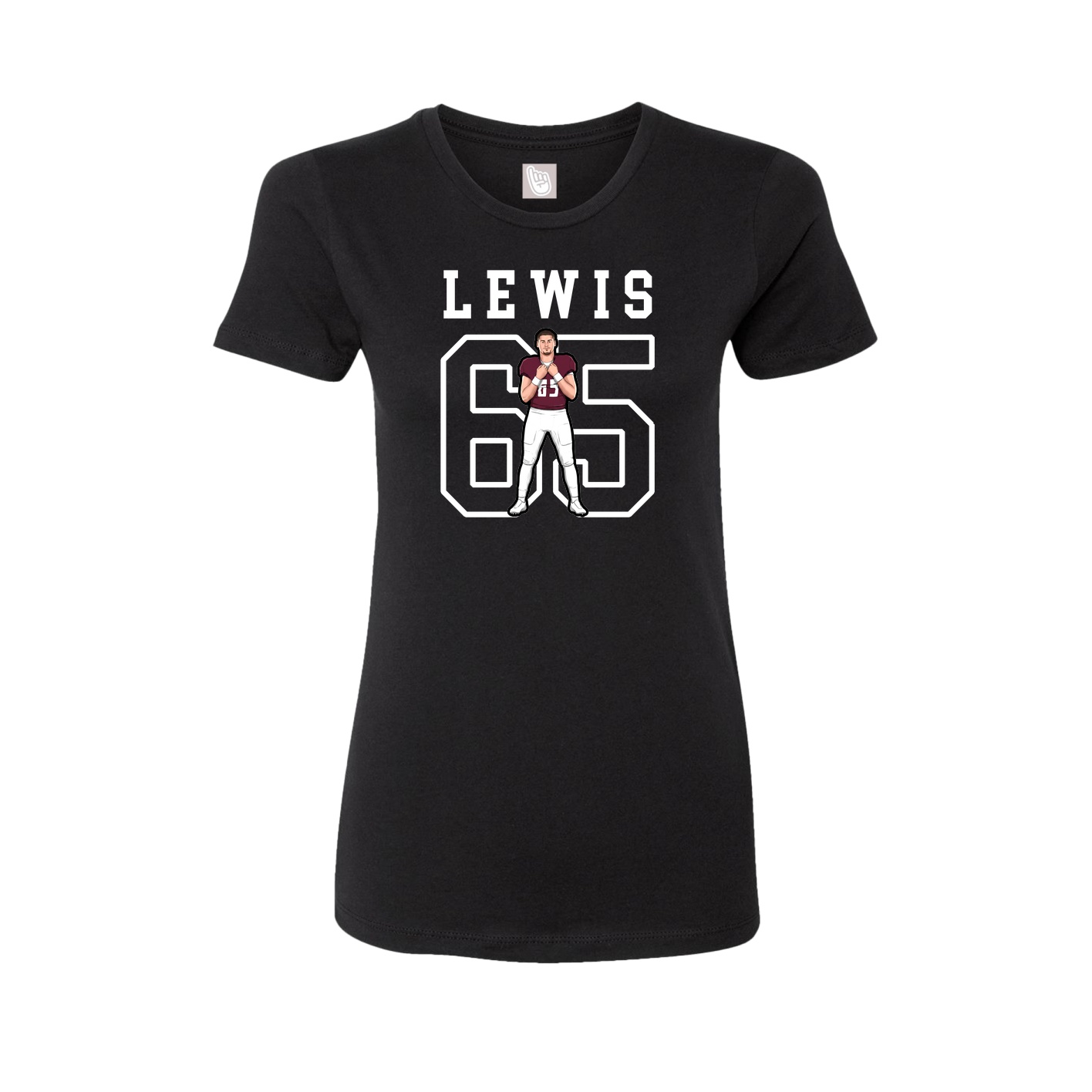 Fitted Women's Tee — Shirsey in Black