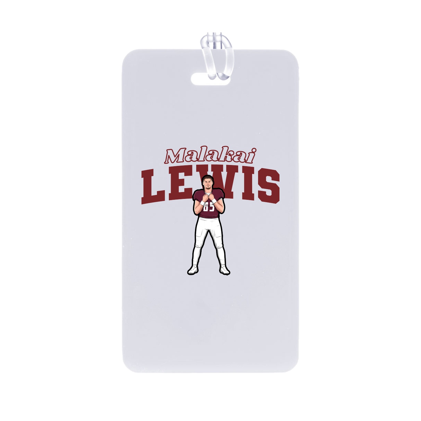 Bag Tag — Name Arch in Classic