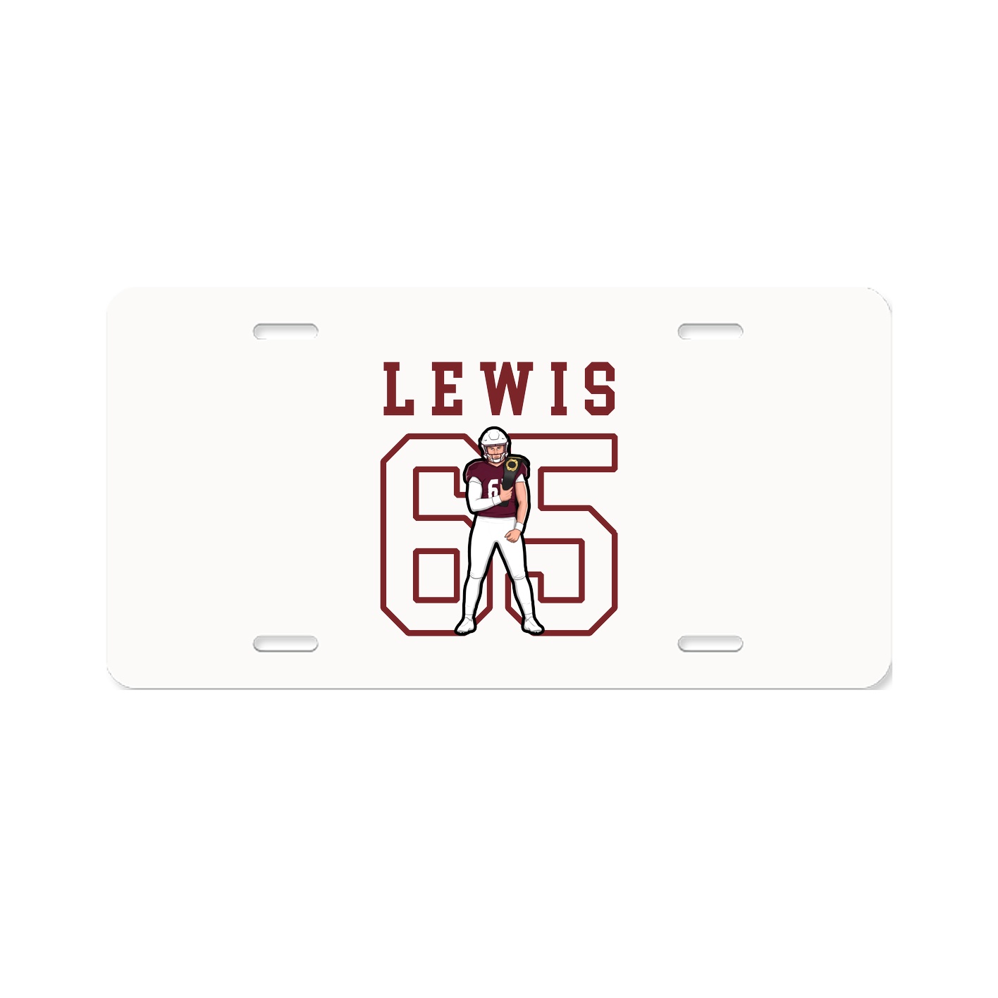 License Plate — Shirsey in Classic