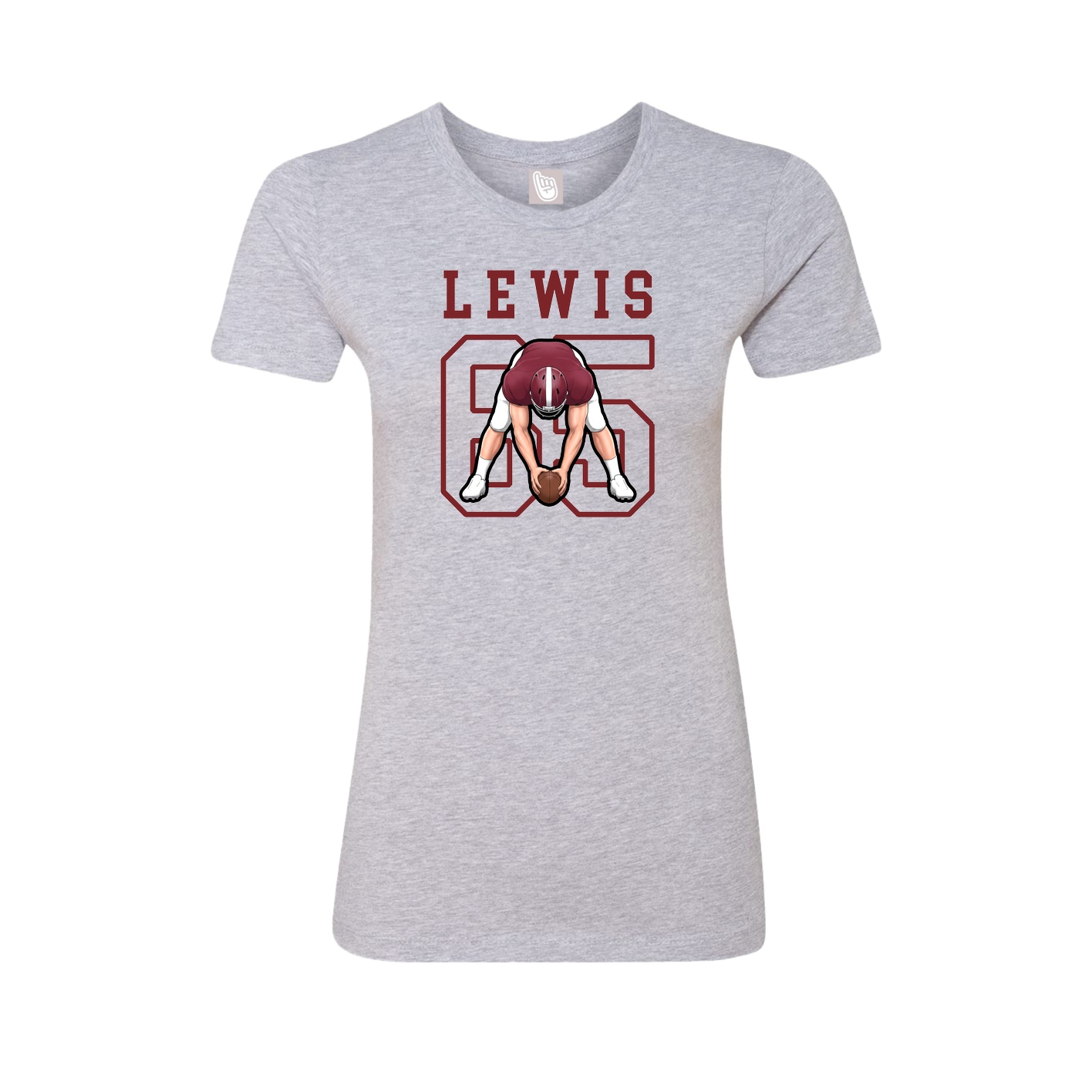 Fitted Women's Tee — Shirsey in Grey