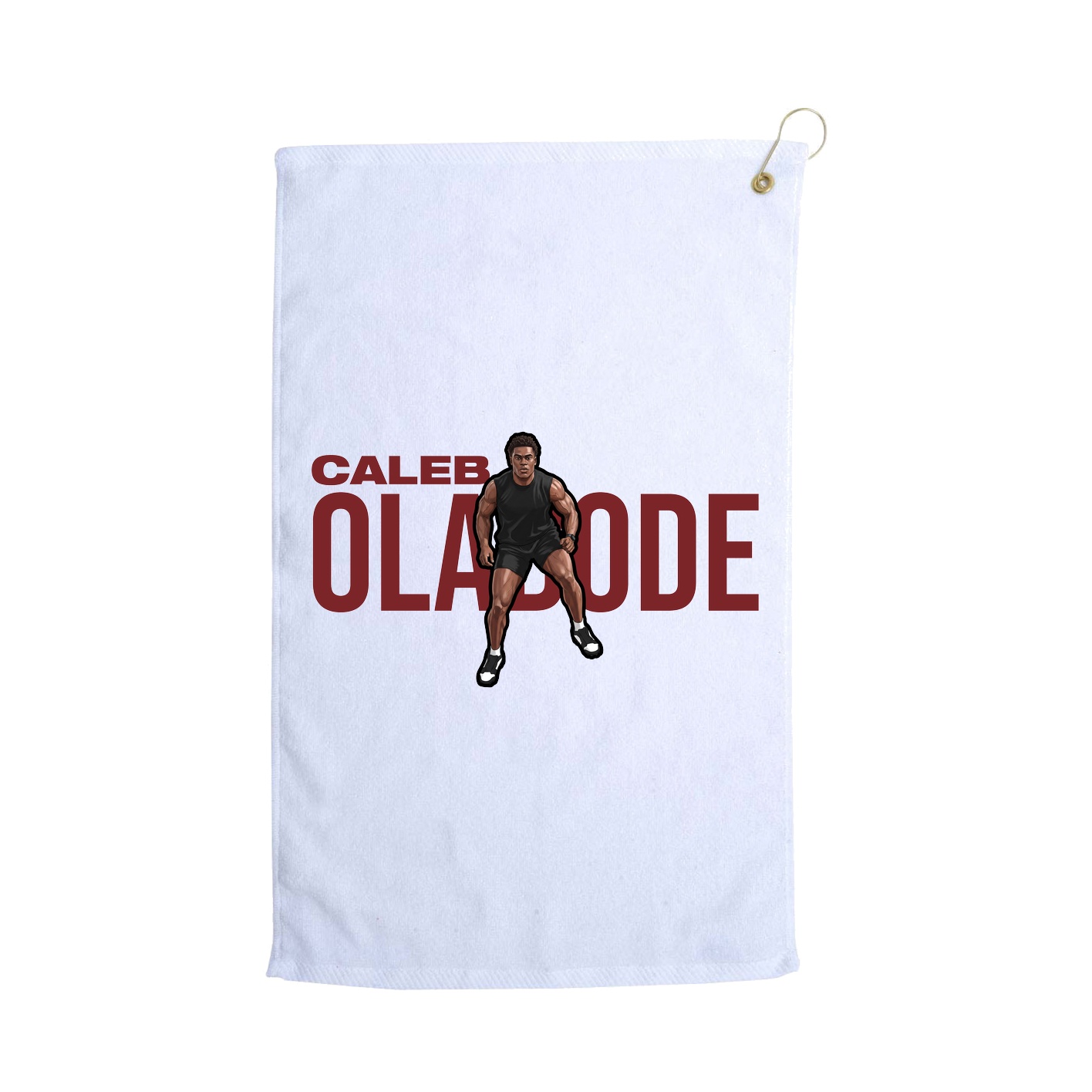 Golf Towel — Player Name in White