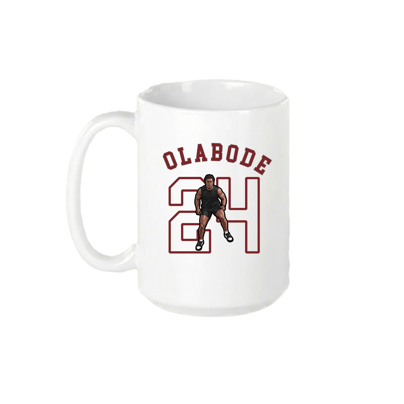 15oz Coffee Mug — Shirsey Arch in White