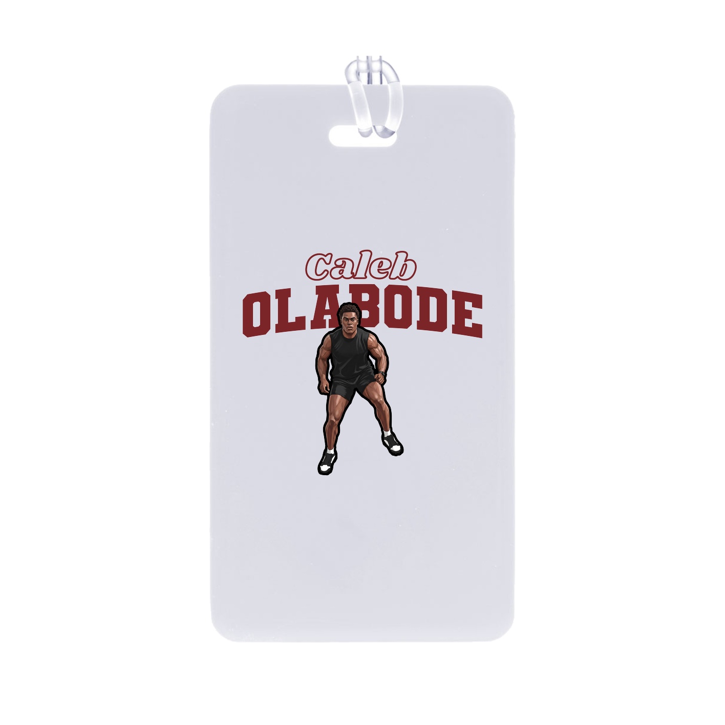Bag Tag — Name Arch in Classic