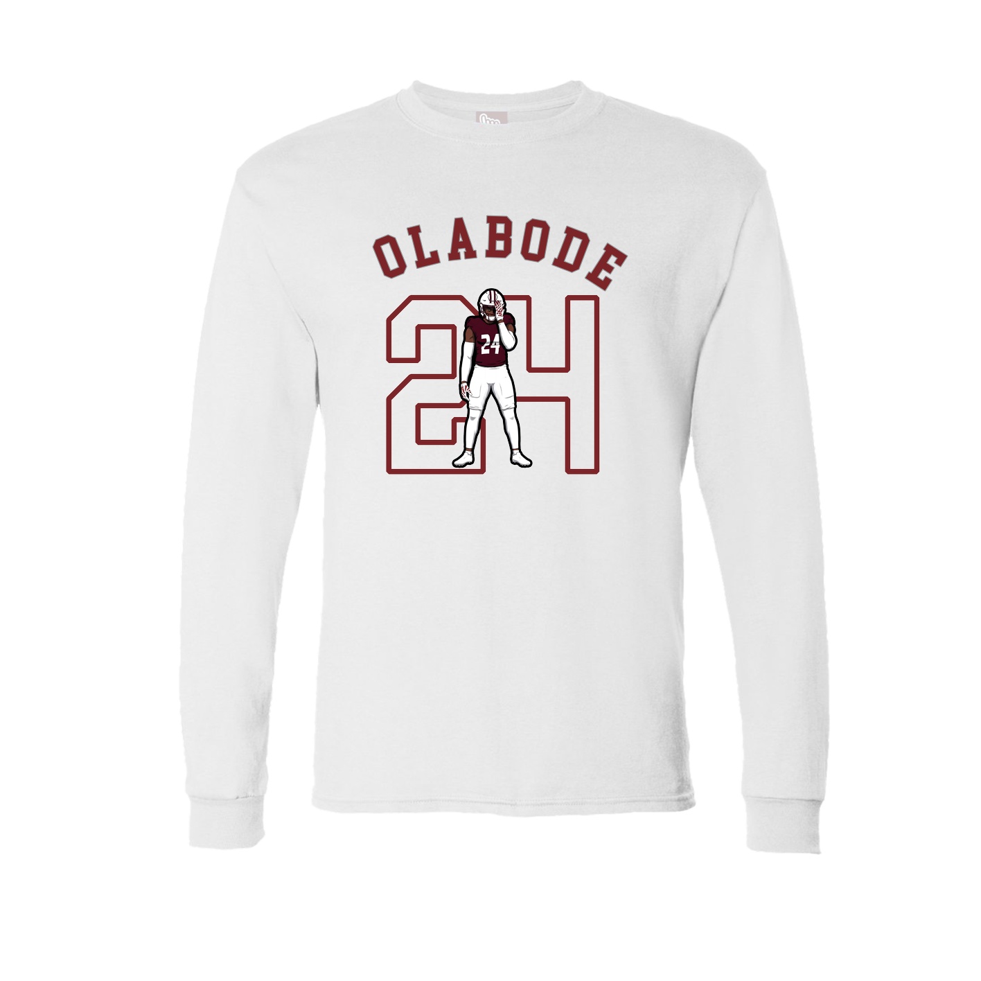 Long Sleeve Tee — Shirsey Arch in White