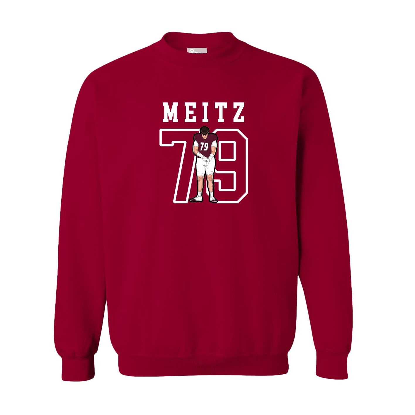 Fleece Crew — Shirsey in Cardinal
