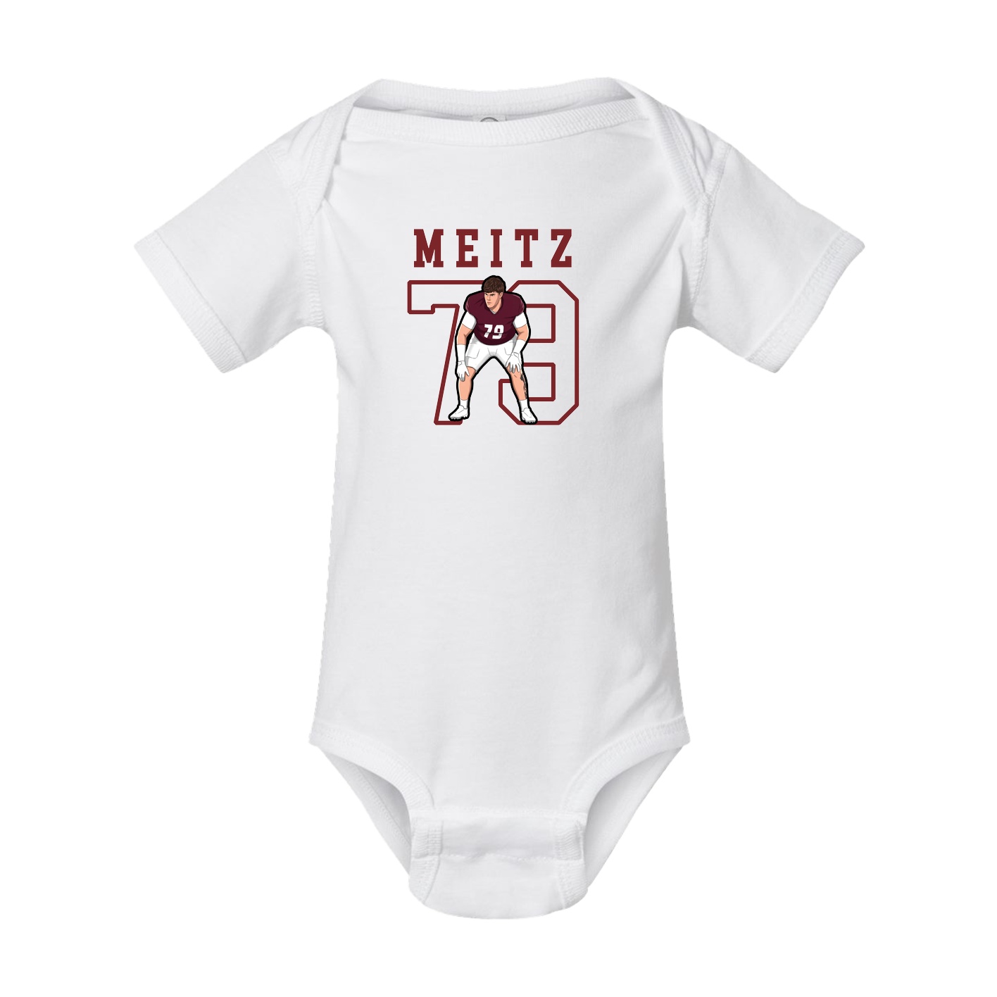 Baby Onesie — Shirsey in White