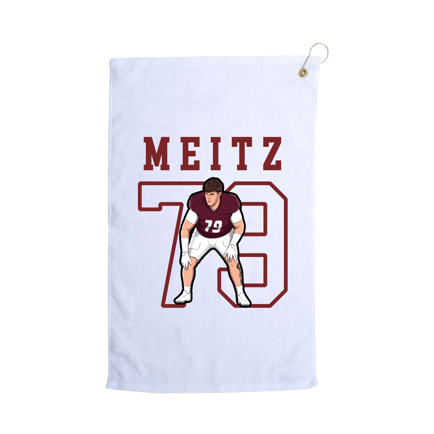 Golf Towel — Shirsey in White