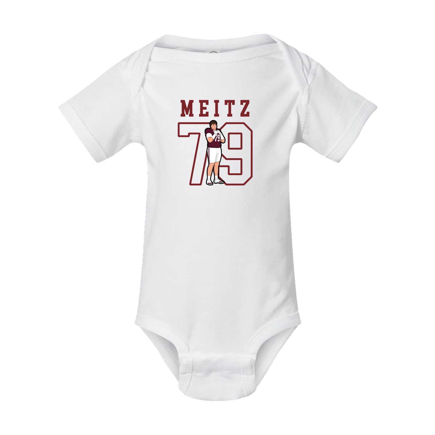 Baby Onesie — Shirsey in White