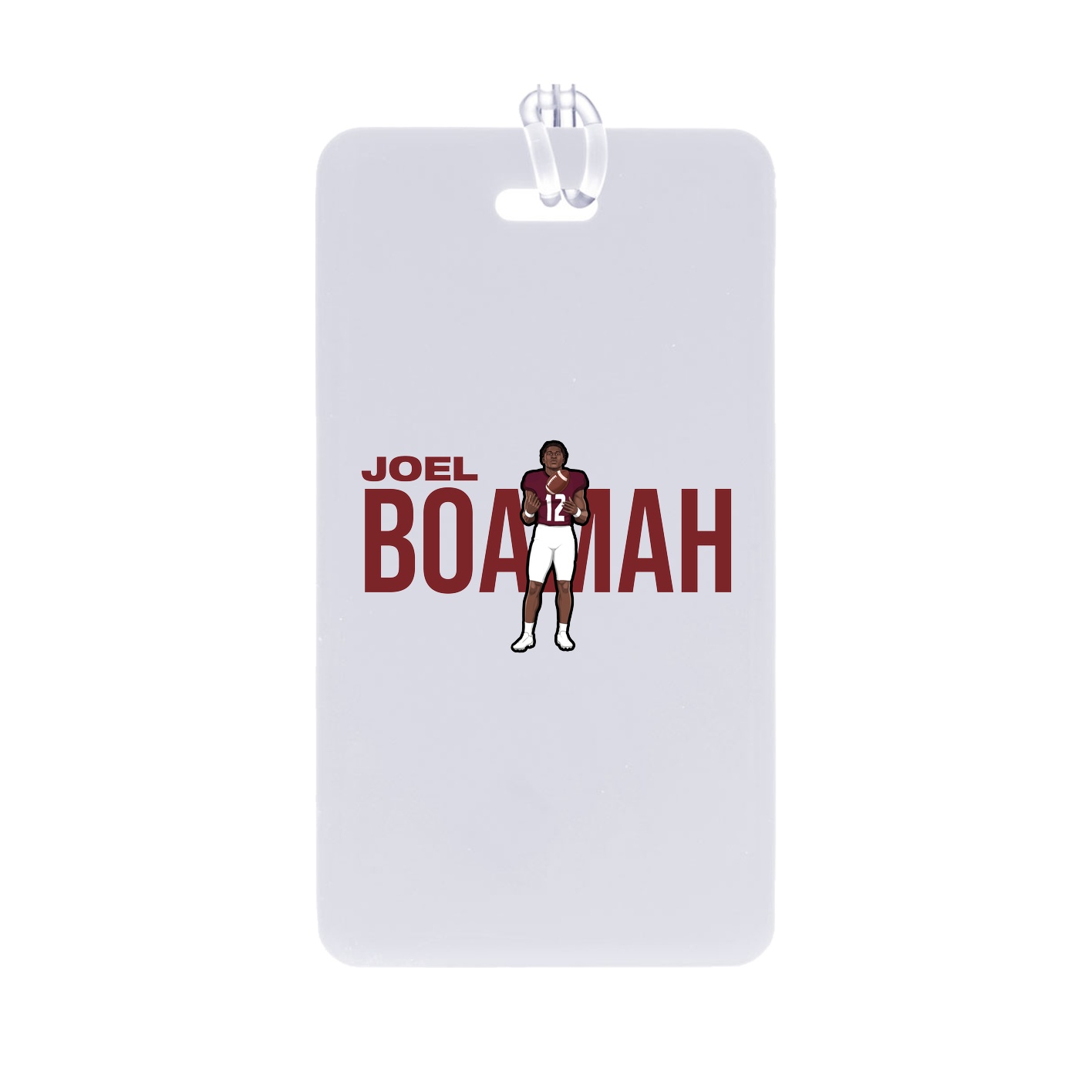 Bag Tag — Player Name in Classic