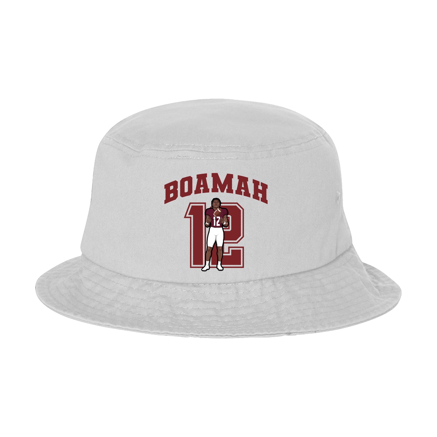 Bucket Cap — Number in White