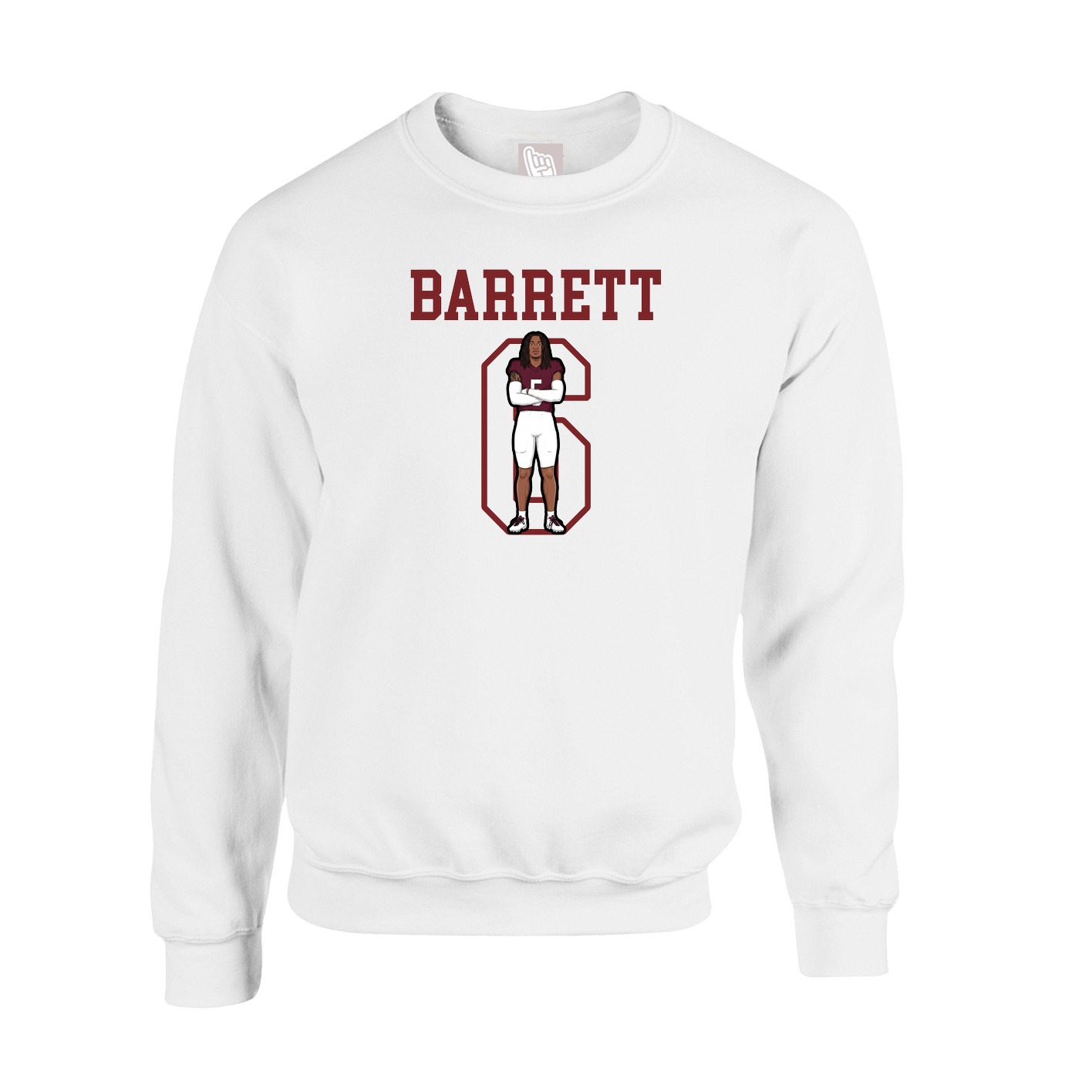 Fleece Crew — Shirsey in White