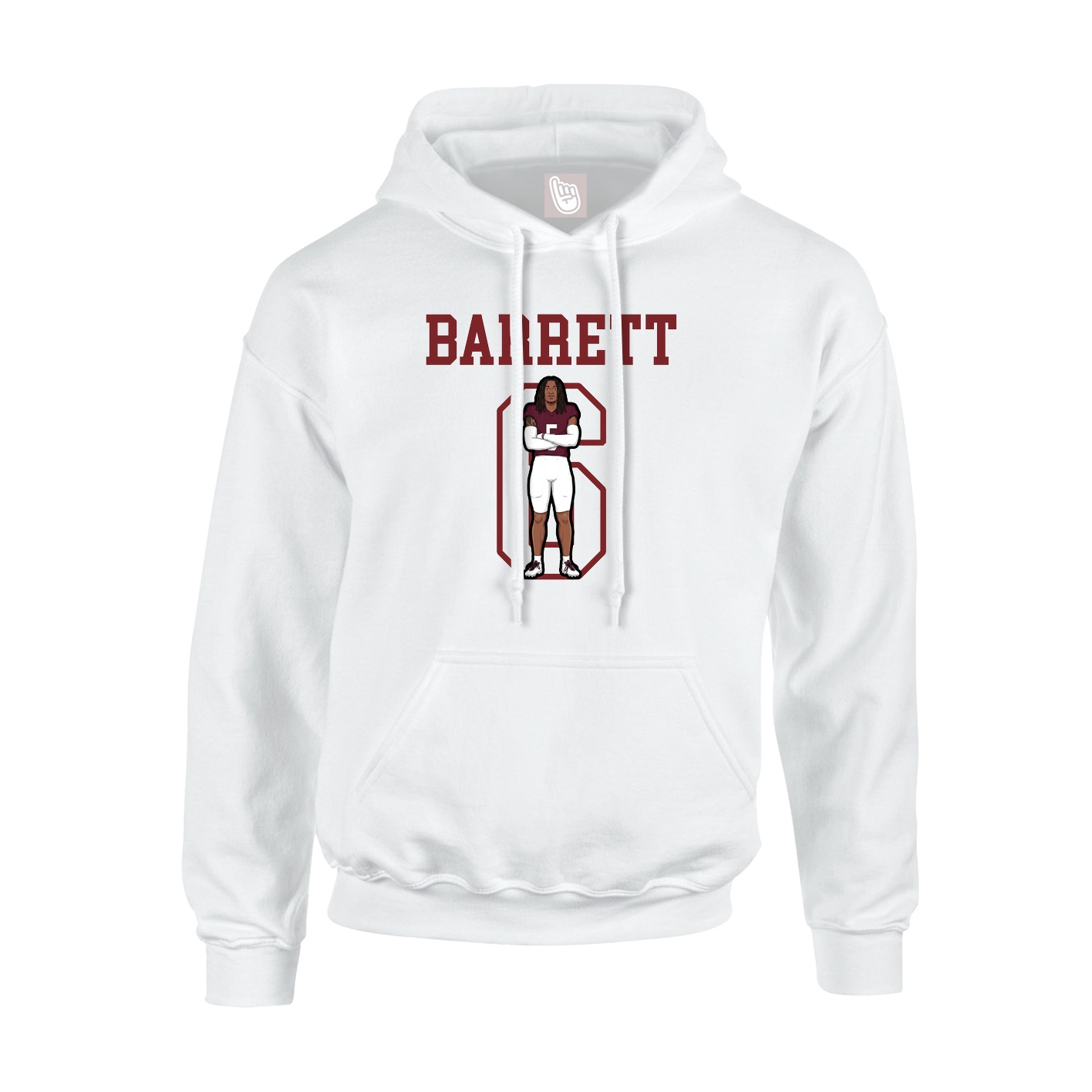 Youth Hoodie — Shirsey in White