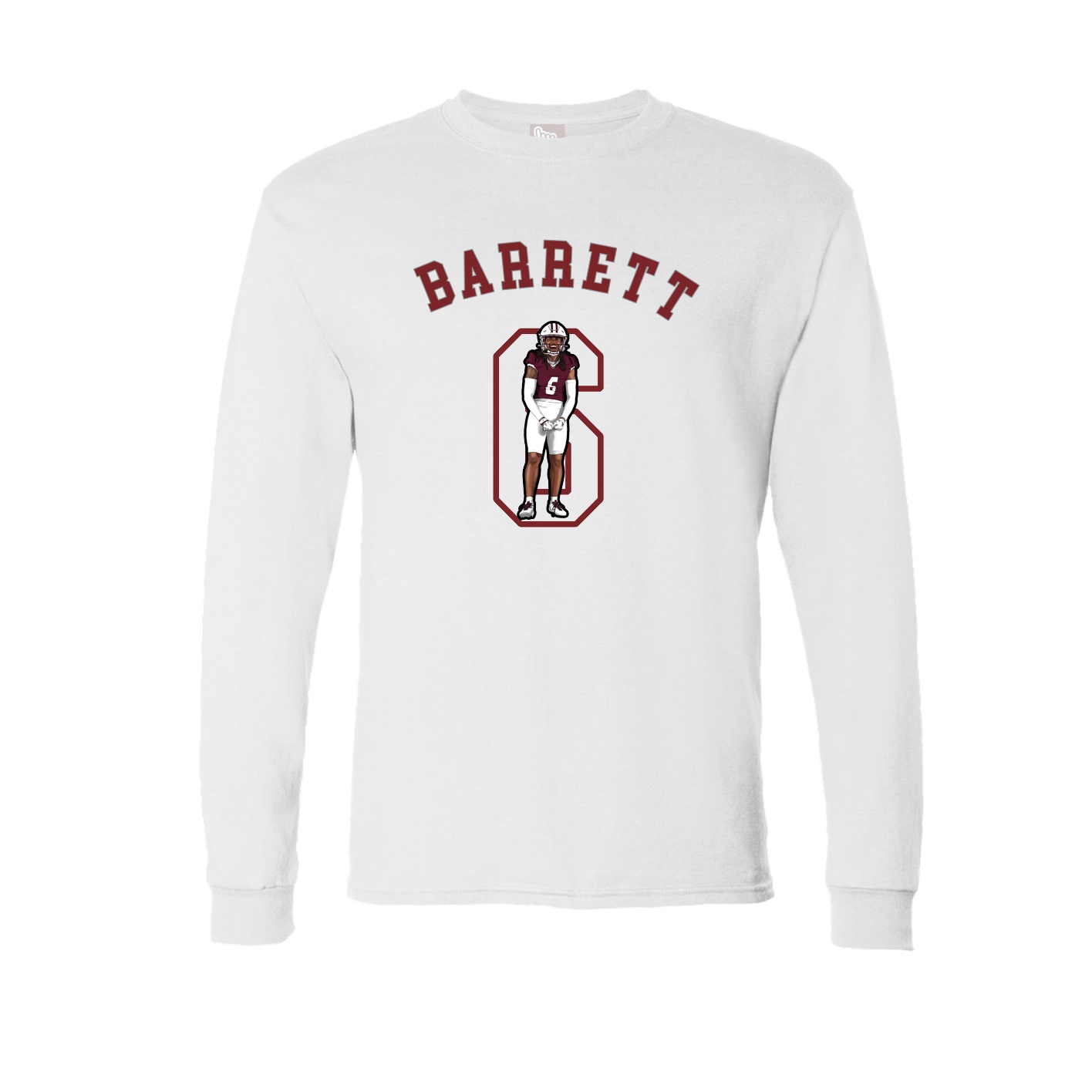 Long Sleeve Tee — Shirsey Arch in White