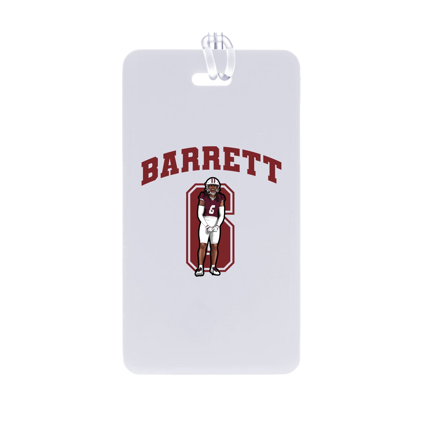 Bag Tag — Number in Classic