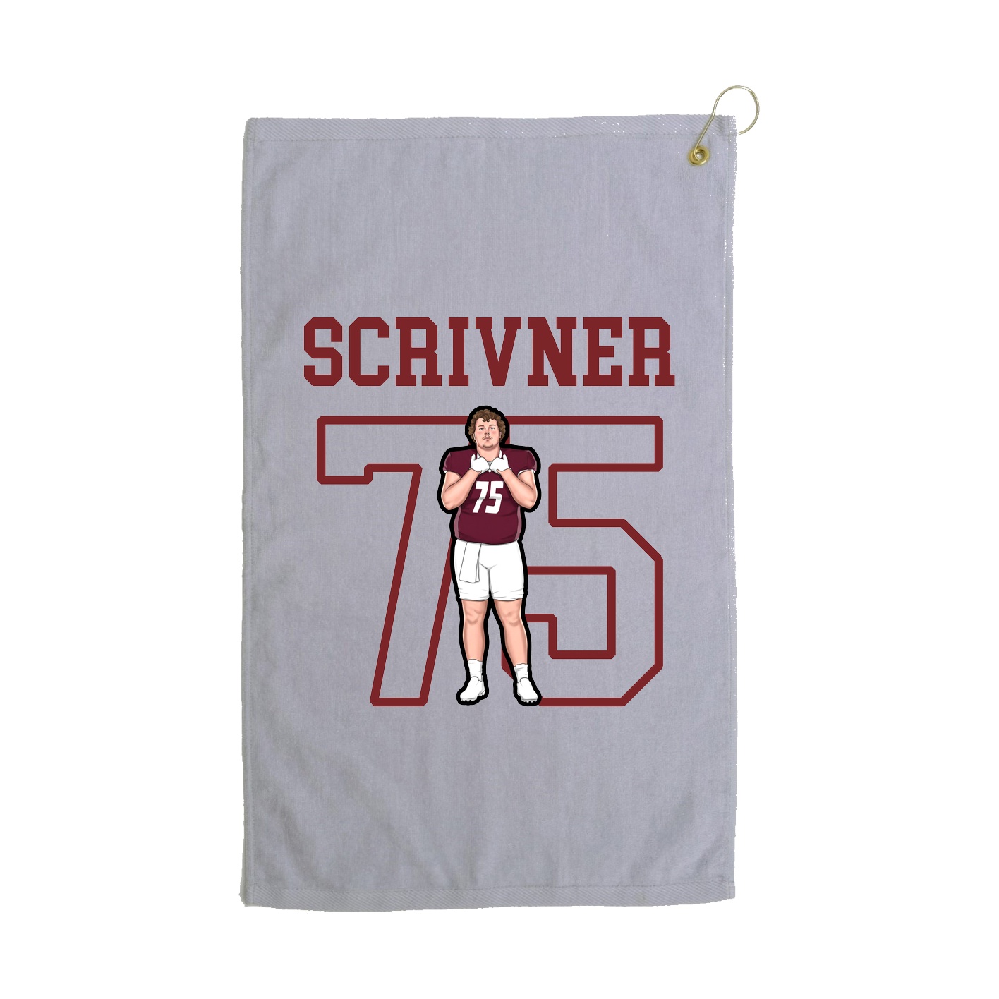 Golf Towel — Shirsey in Grey