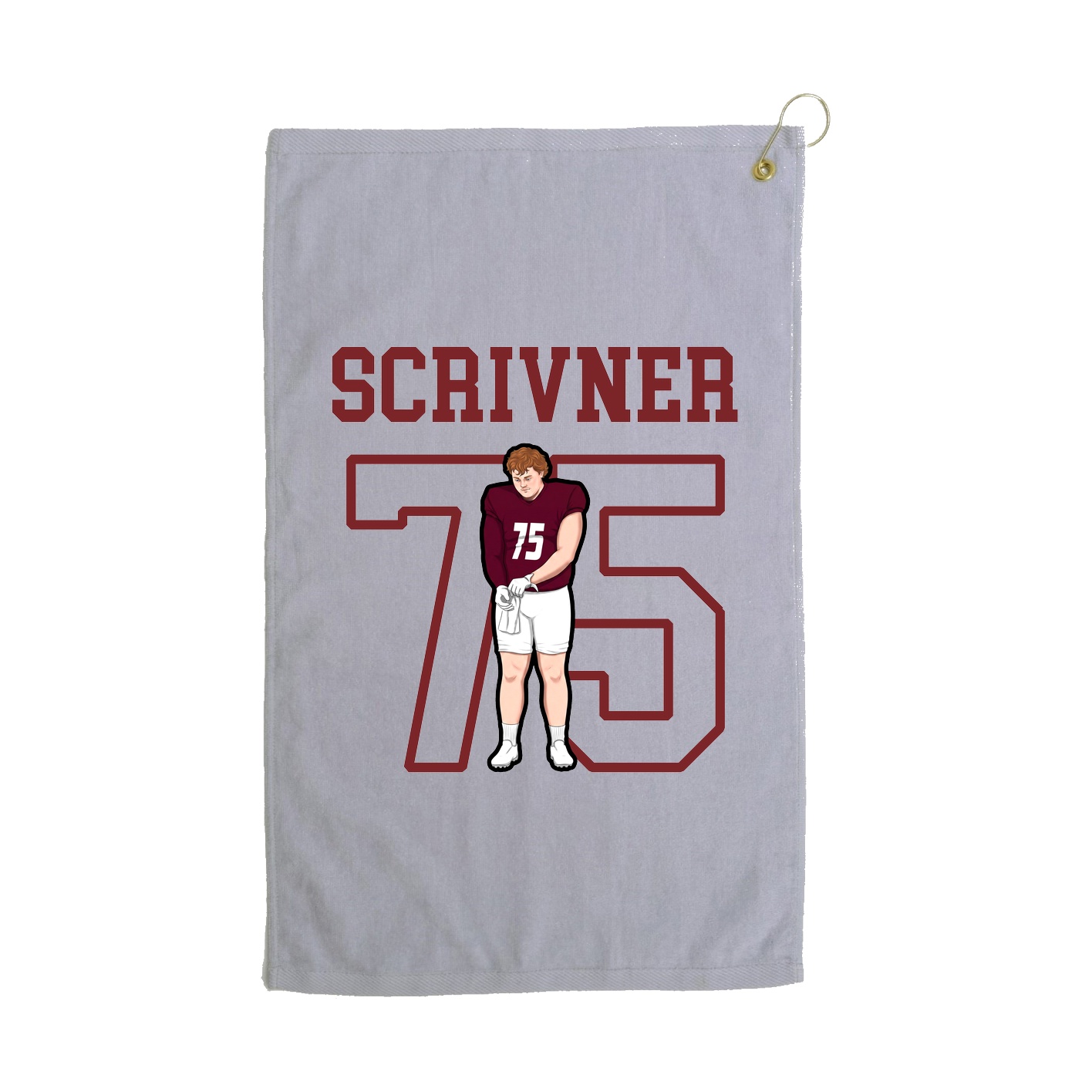 Golf Towel — Shirsey in Grey