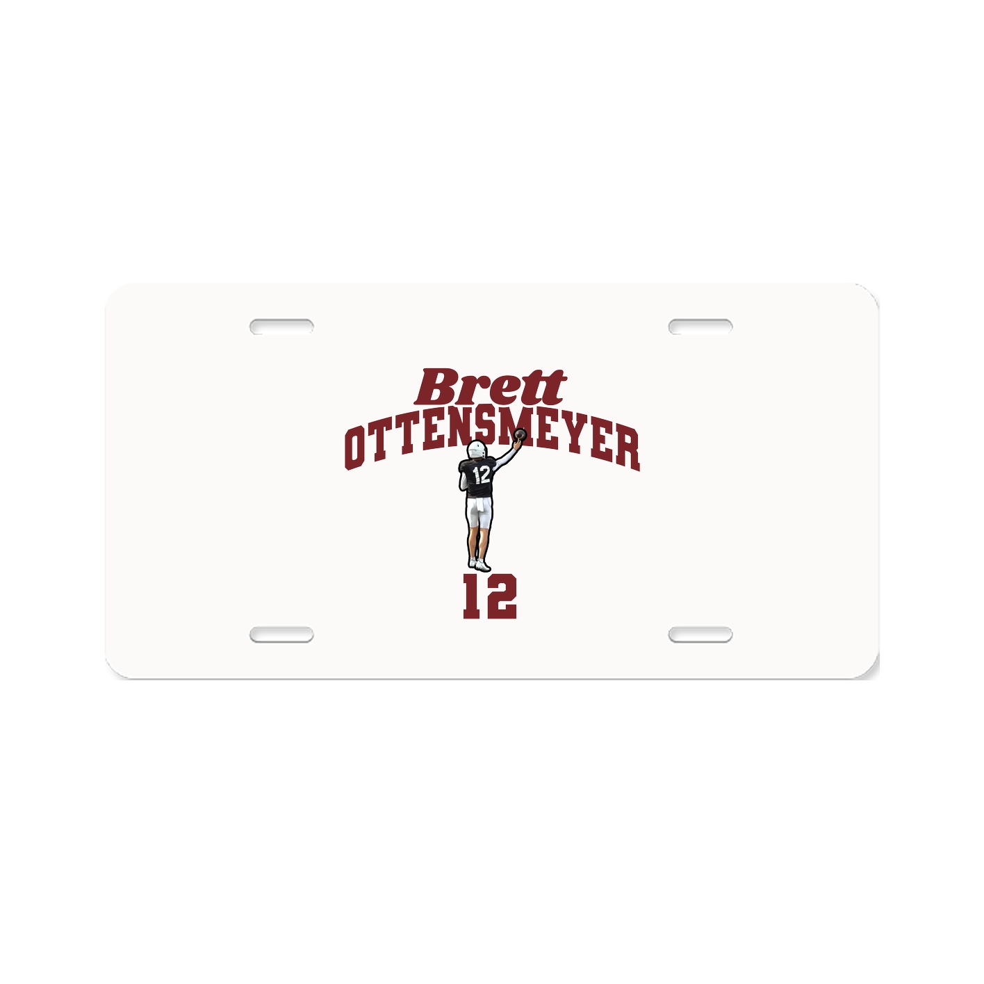 License Plate — Signature Arch in Classic