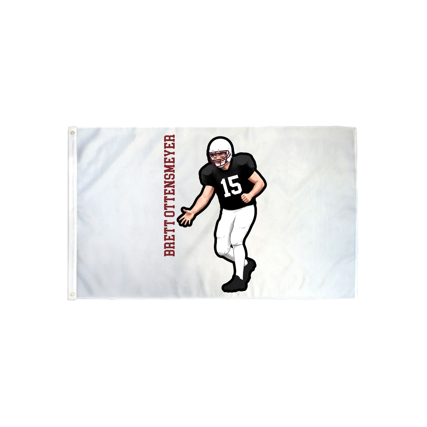 3x5 Flag — Name Vertical in Classic