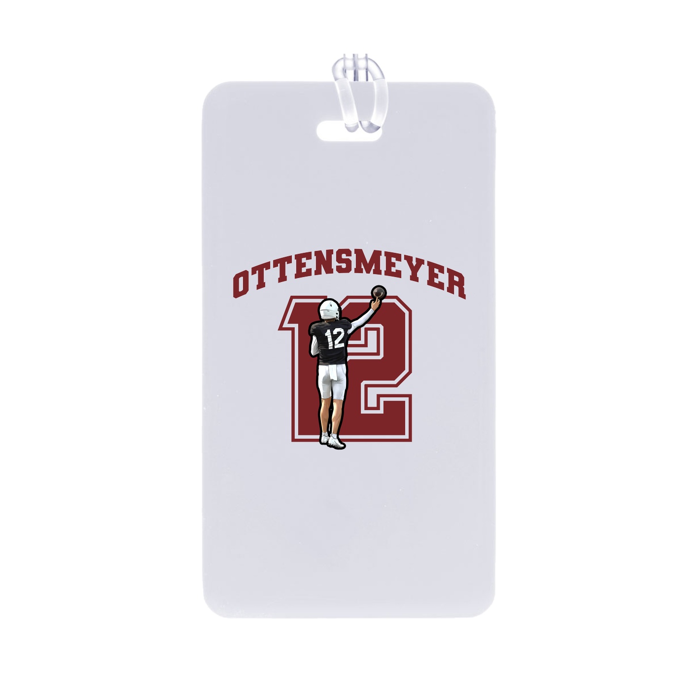 Bag Tag — Number in Classic
