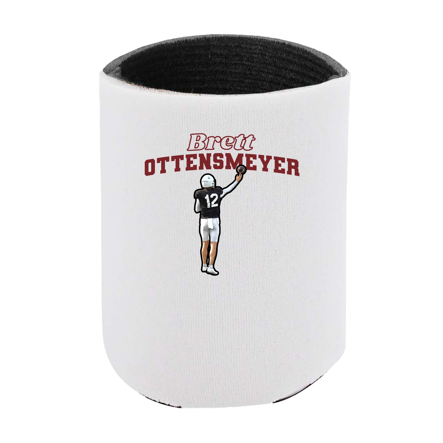 Can Holder — Name Arch in White