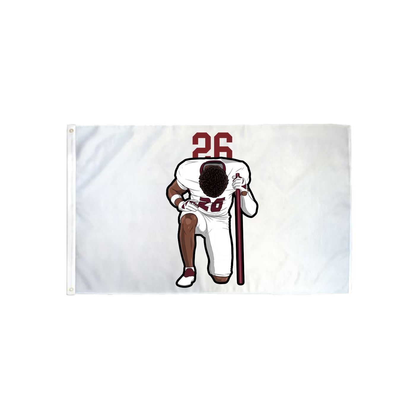 3x5 Flag — Number Top in Classic
